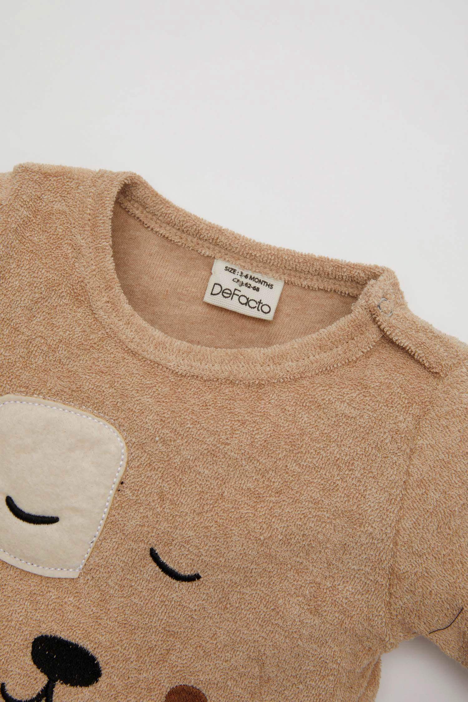 جمبسوت بيبي اولادي حديثي الولادة نص كم من قماش المنشفة