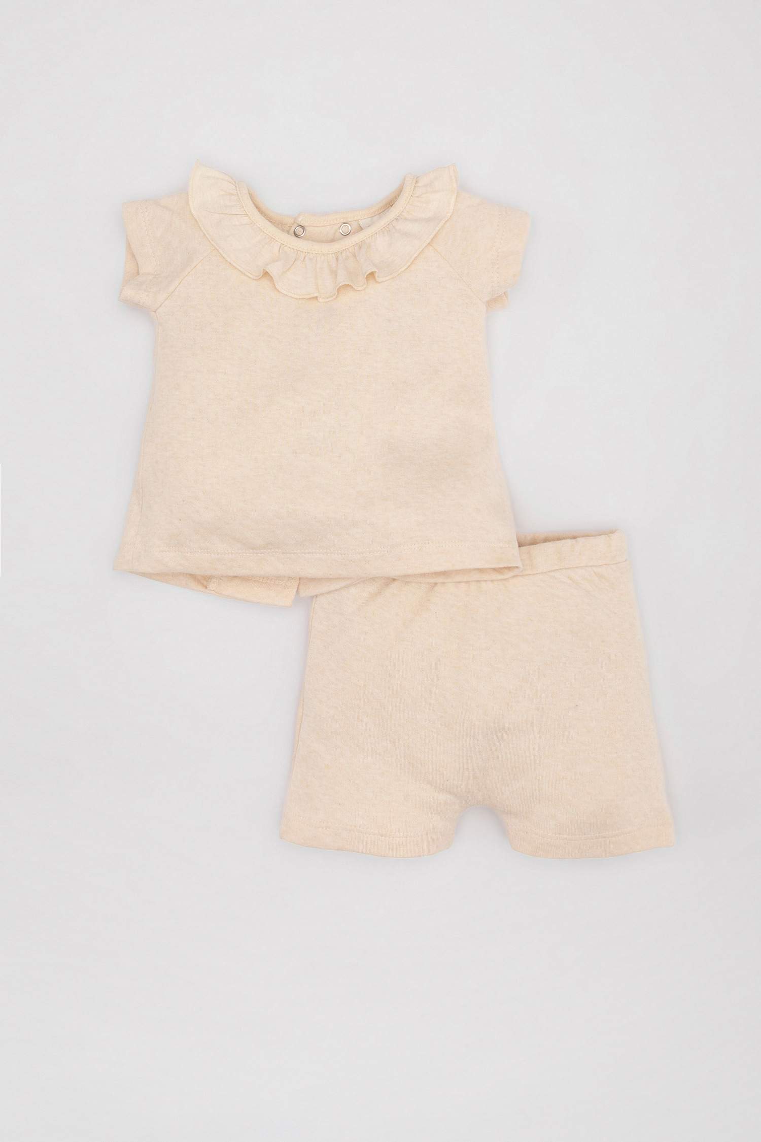 Baby Girl Ruffle Blouse Shorts 2 Piece Set