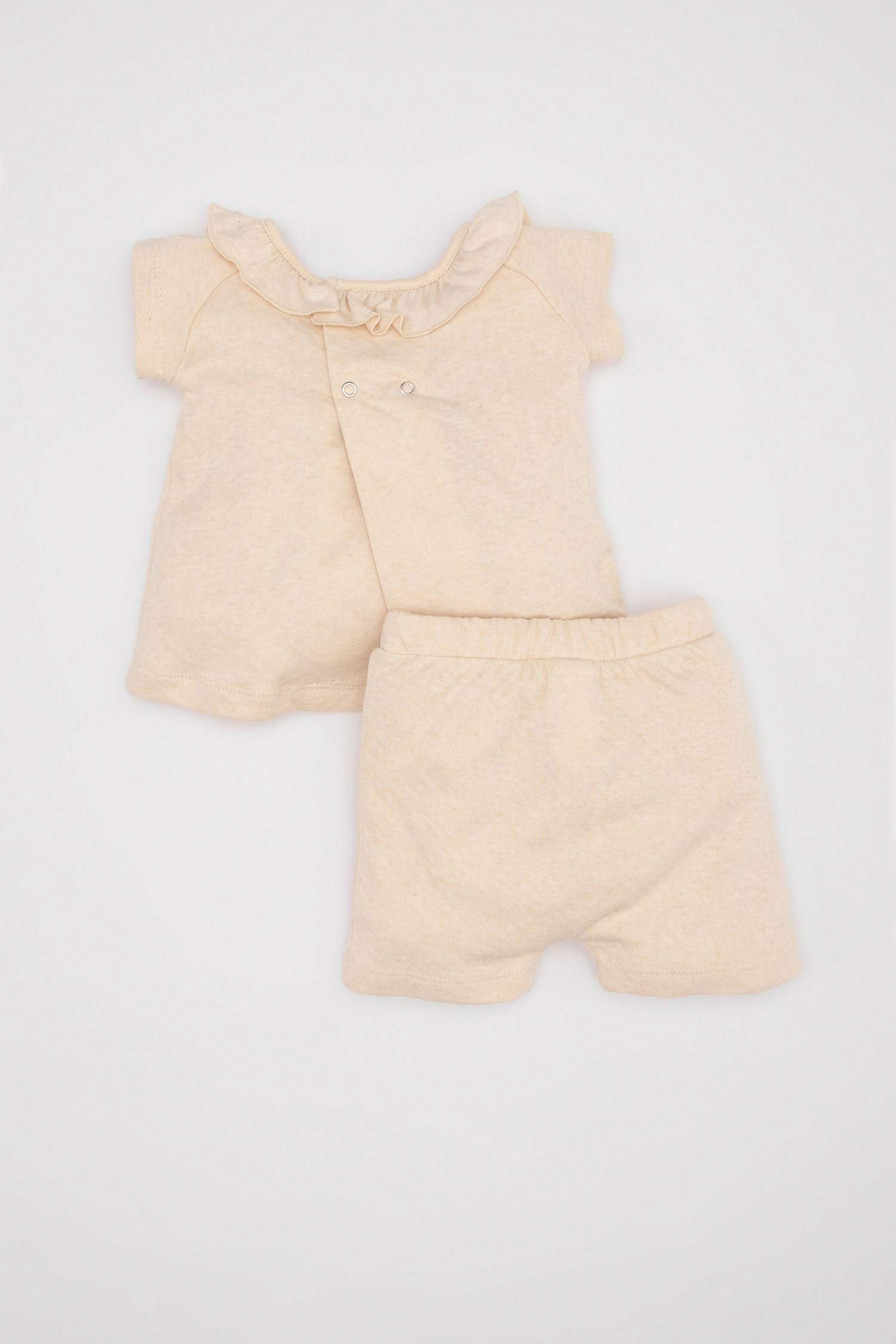 Baby Girl Ruffle Blouse Shorts 2 Piece Set