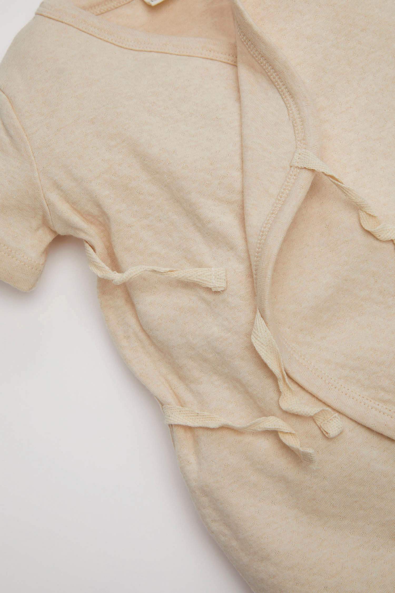 Kız Bebek Yenidoğan Kısa Kollu Tulum