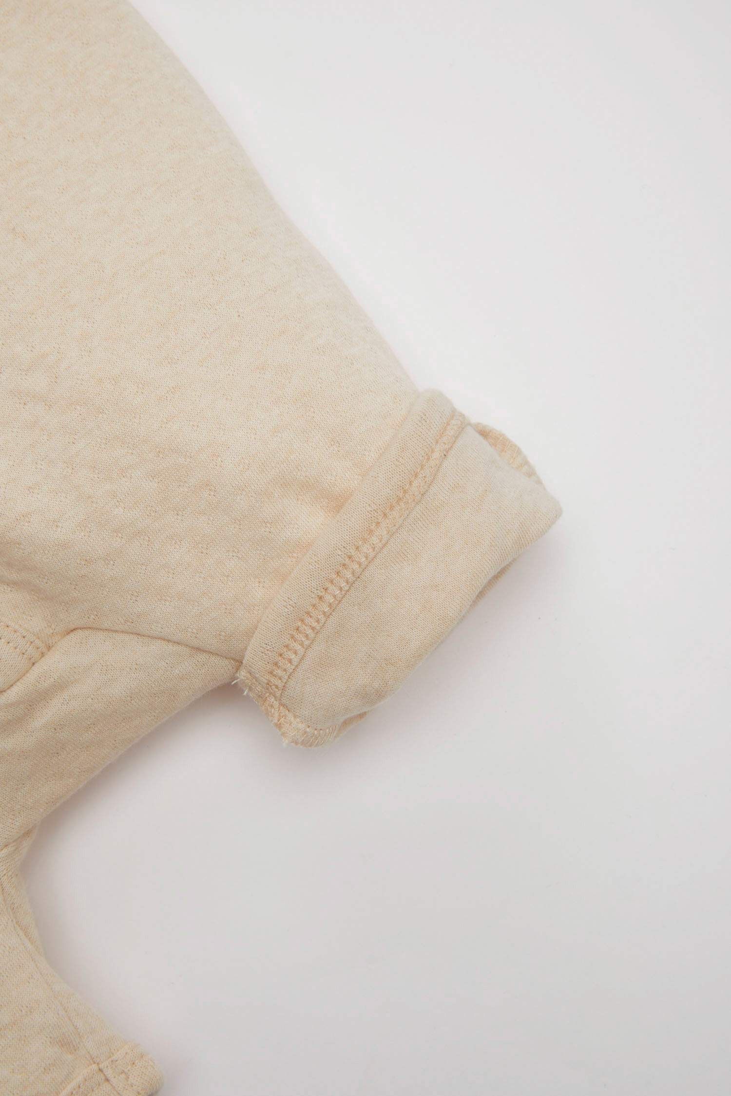 Kız Bebek Yenidoğan Kısa Kollu Tulum