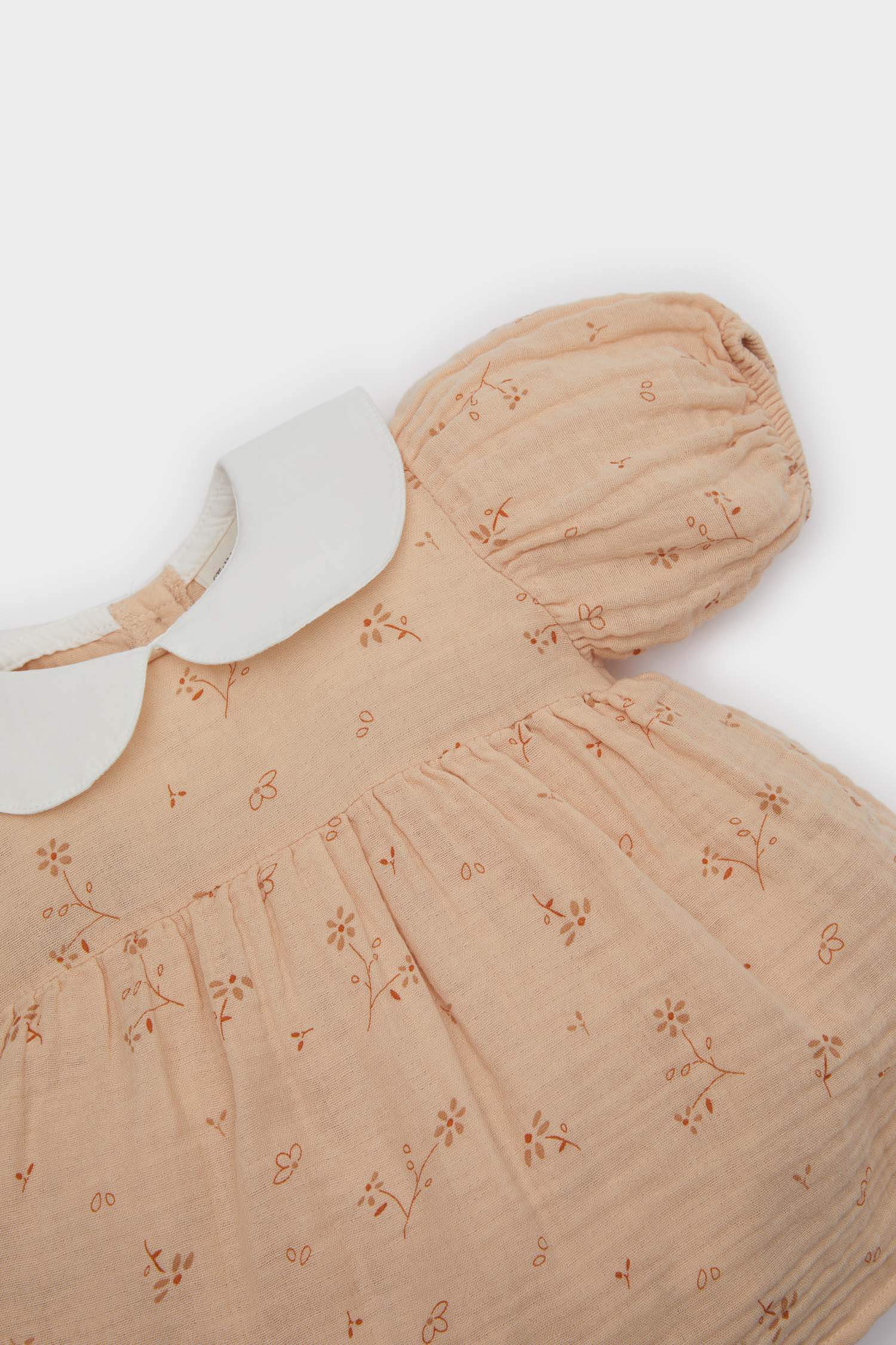 Боди с цветочным принтом для малышей девочек