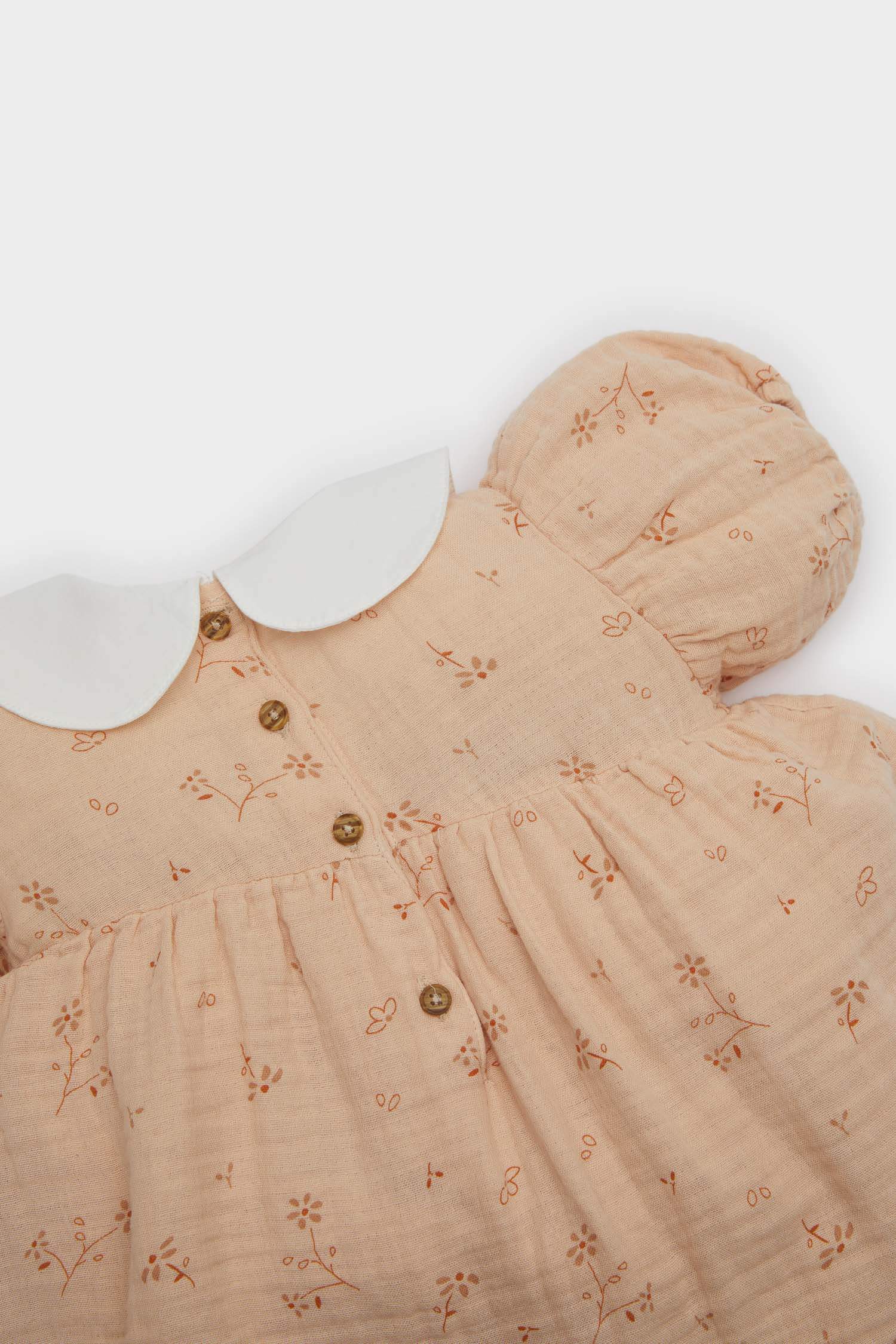 Боди с цветочным принтом для малышей девочек