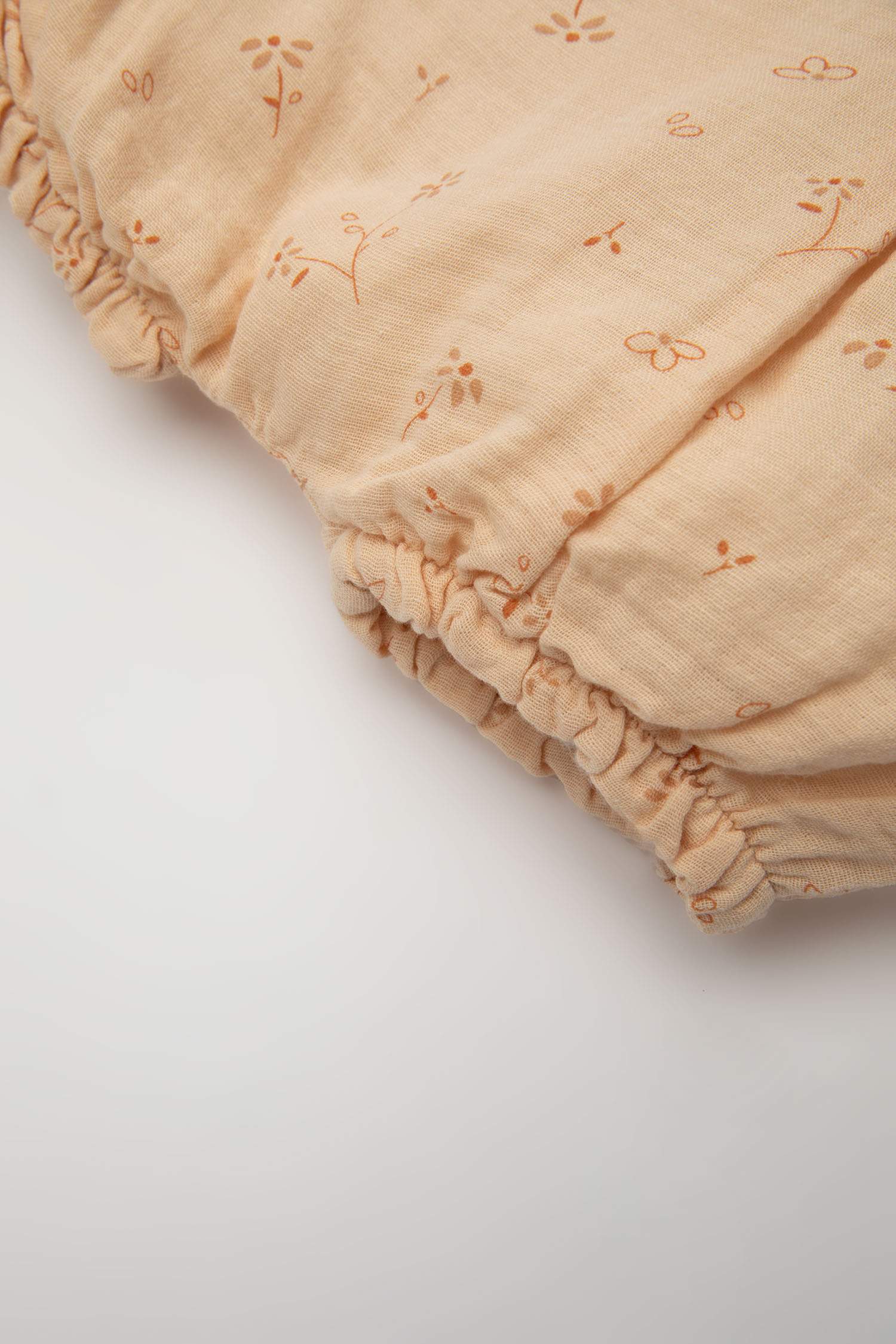 Baby Girl Floral Muslin Shorts