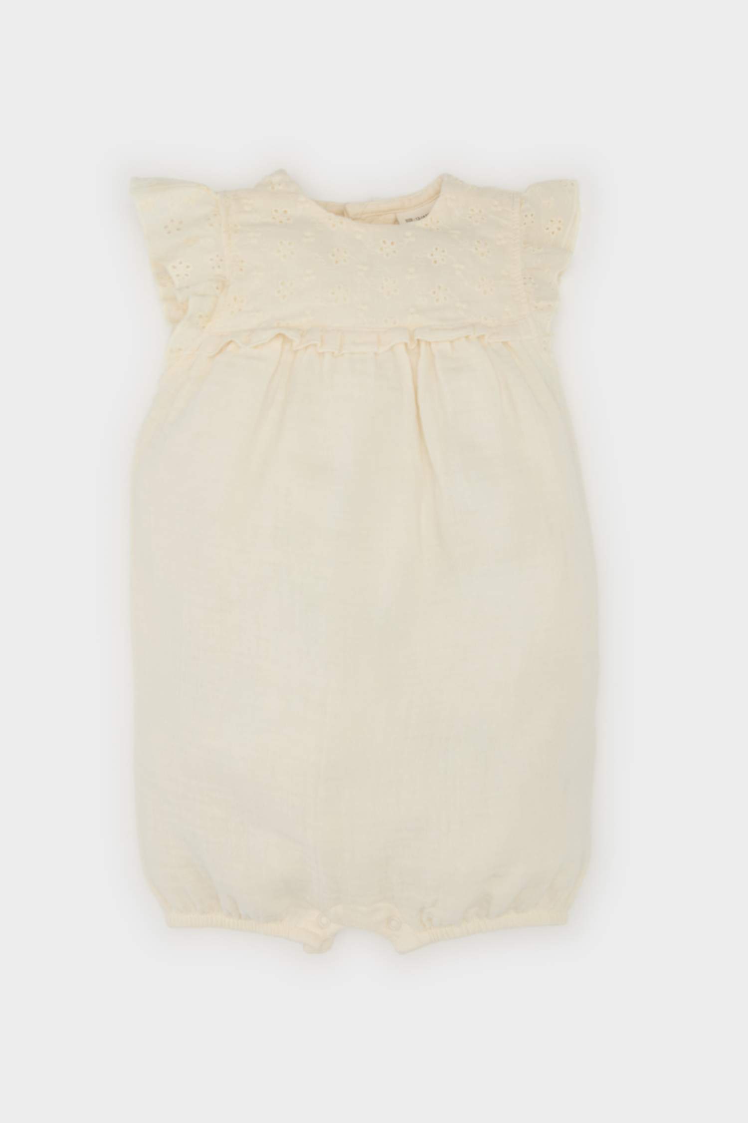Baby Girl Newborn Muslin Jumpsuit