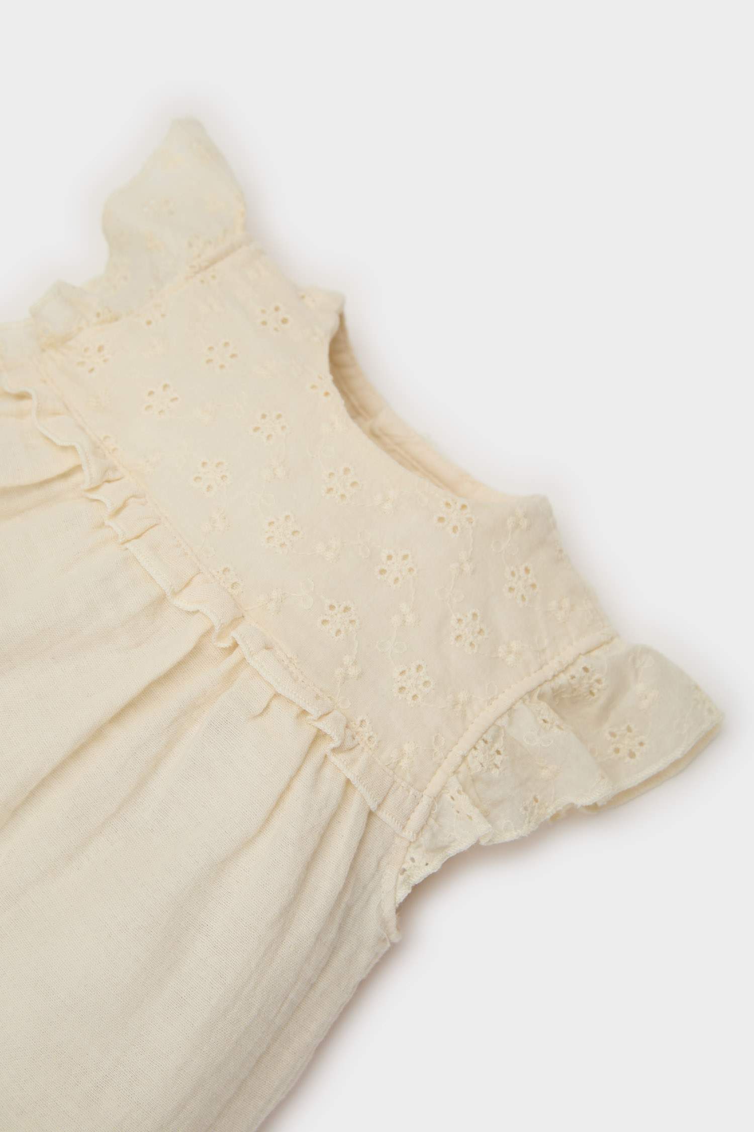 Baby Girl Newborn Muslin Jumpsuit