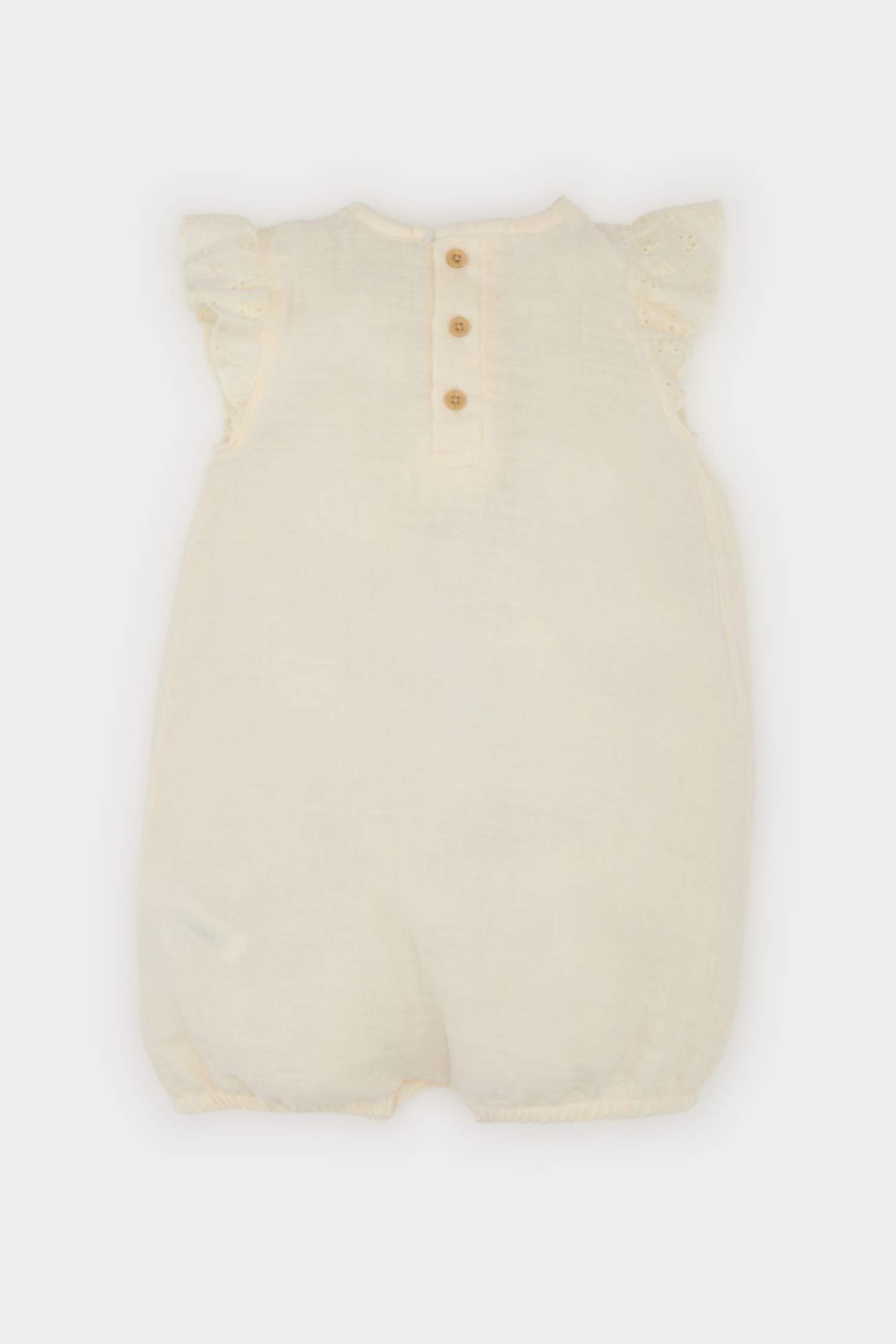 Baby Girl Newborn Muslin Jumpsuit