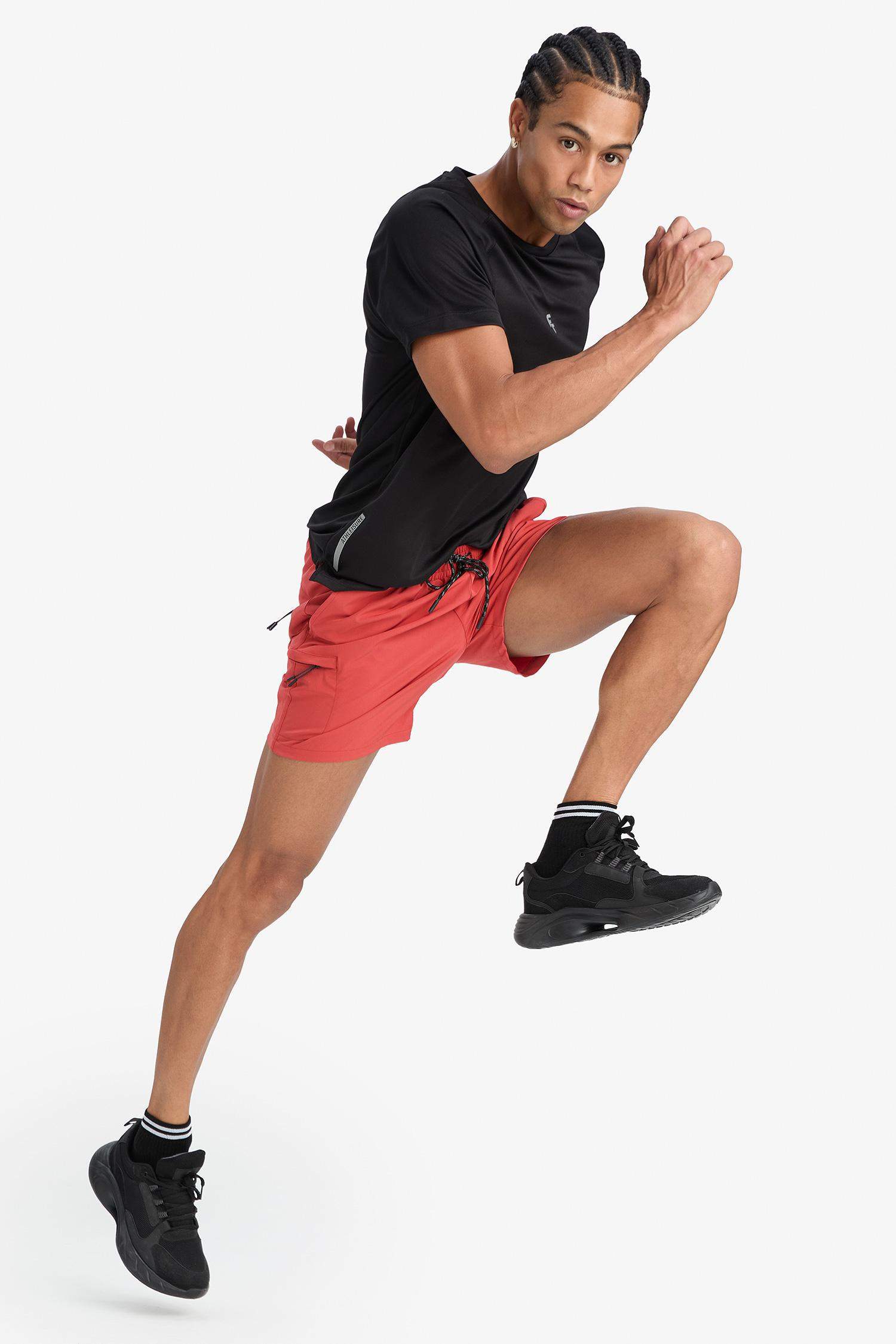 DeFactoFit Printed Flexible Textured Sports Swim Shorts