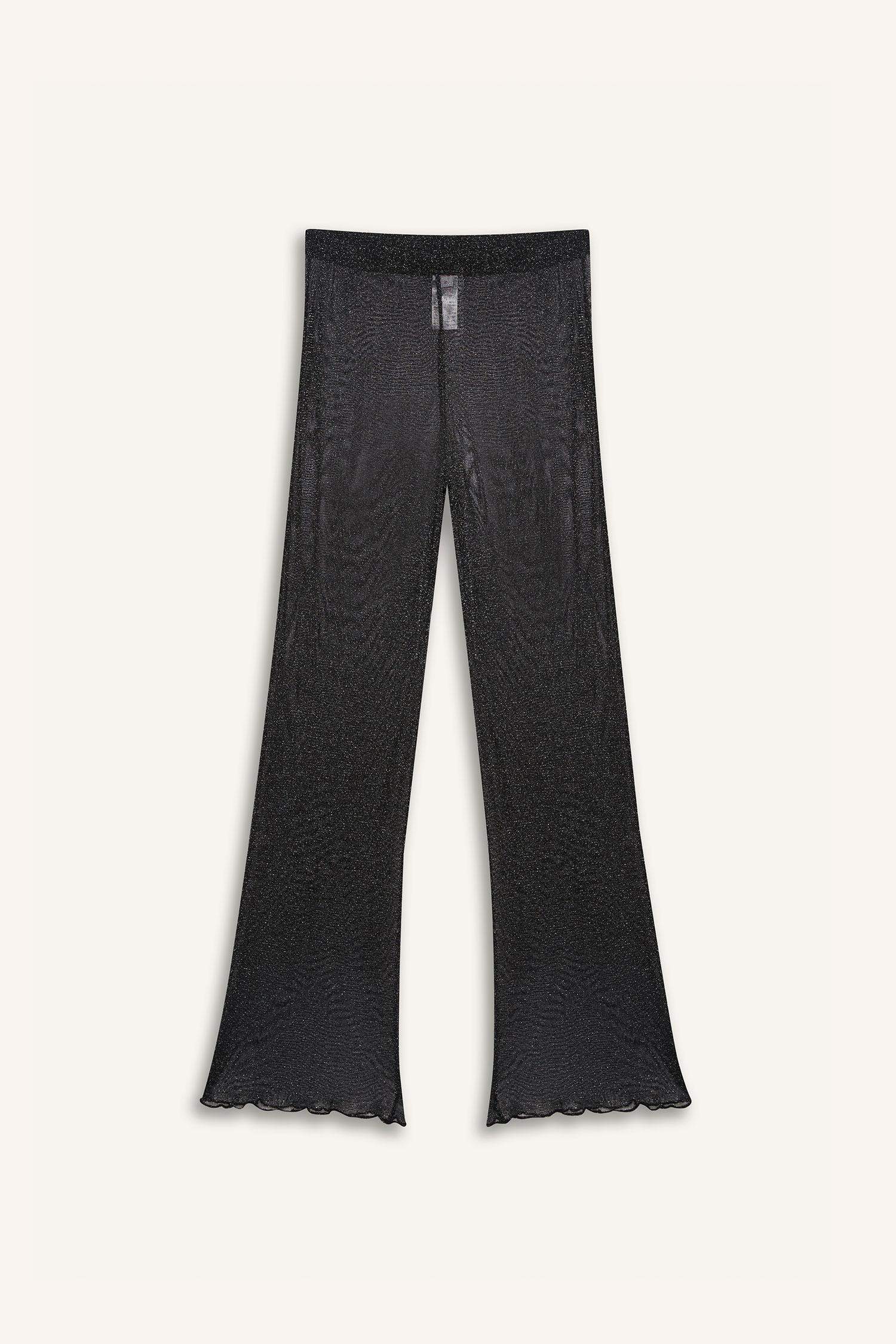 Afra x DeFacto Fall in Love Regular Fit Shiny Fabric Beach Trousers