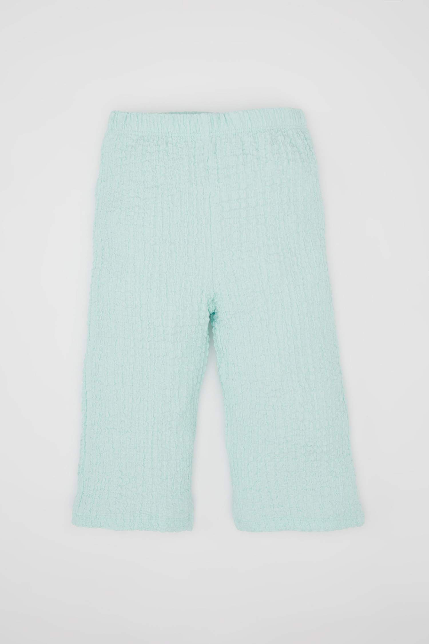 Baby Girl One Shoulder Blouse Trousers 2 Piece Set