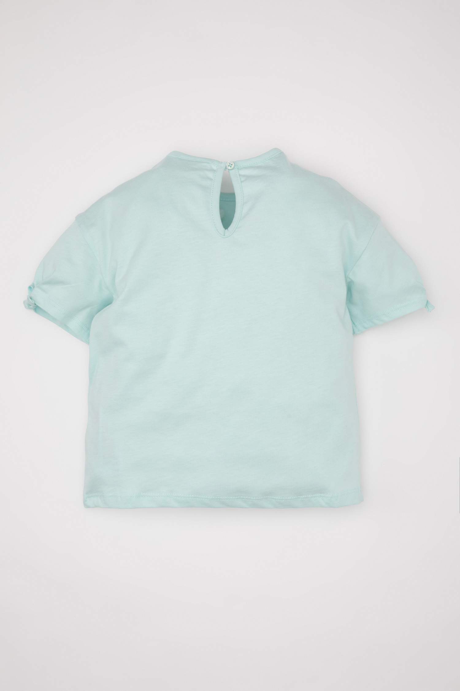 T-Shirt imprimé à Manches Courtes et Col Rond Pour Bébé Fille