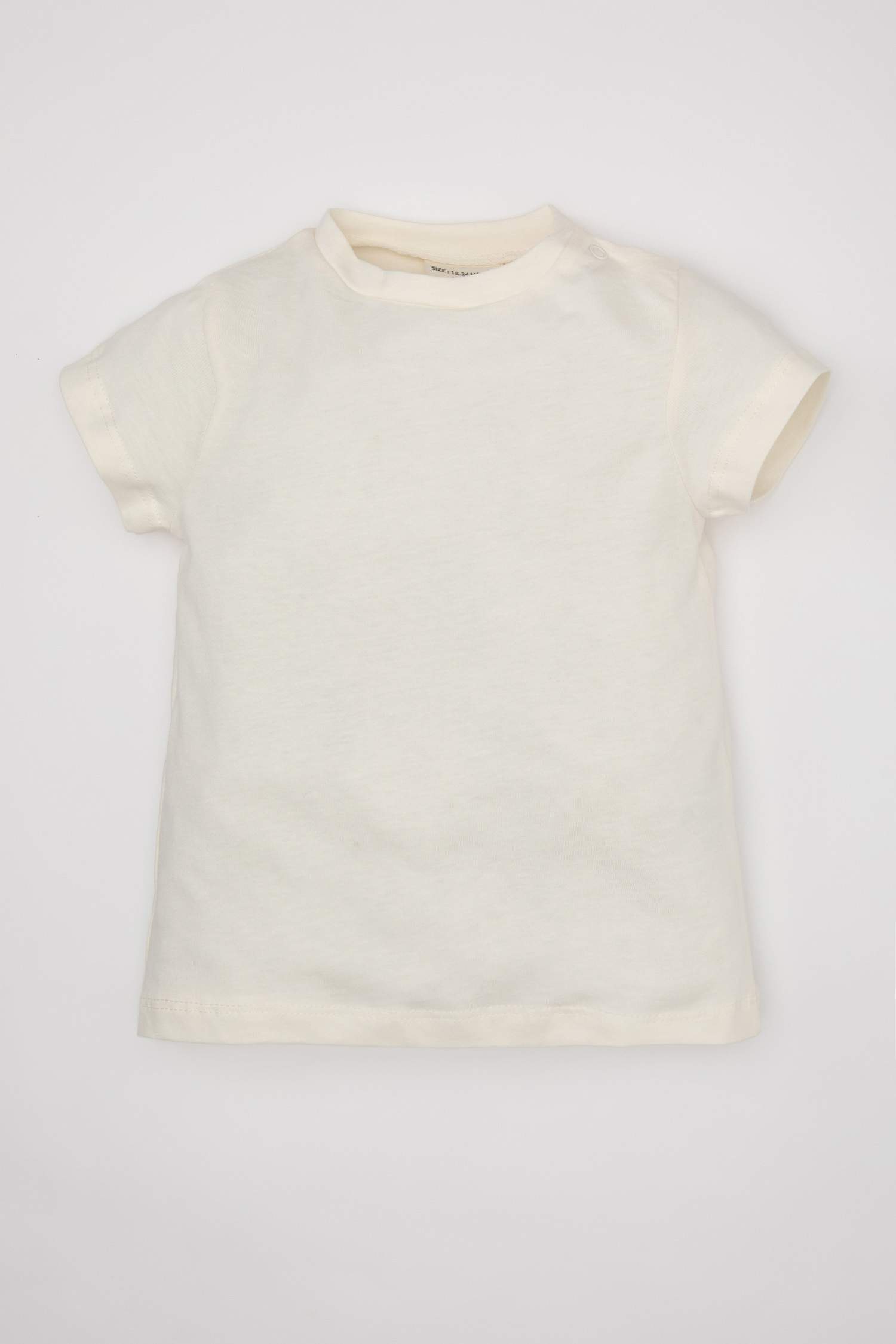 Erkek Bebek 2'li Takım Kısa Kollu Tişört Çizgili Dokuma Salopet