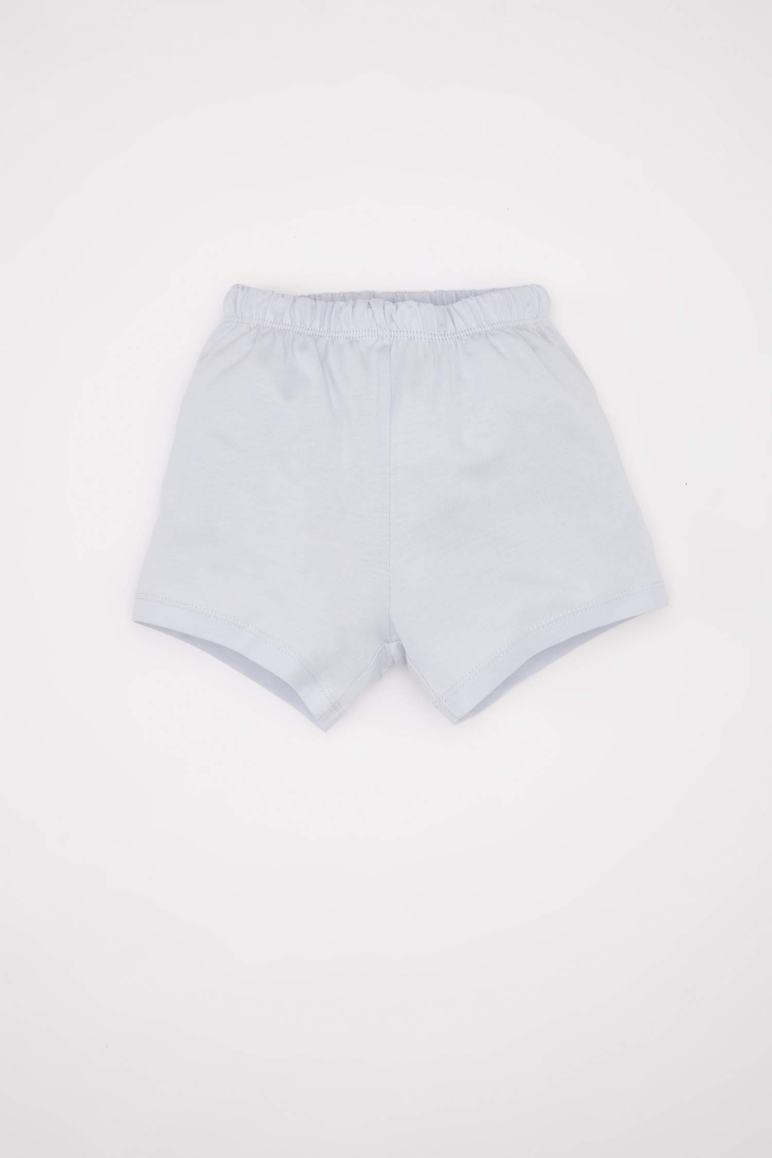 Erkek Bebek Pijama Takımı Penye Baskılı Kısa Kollu Üst Şort