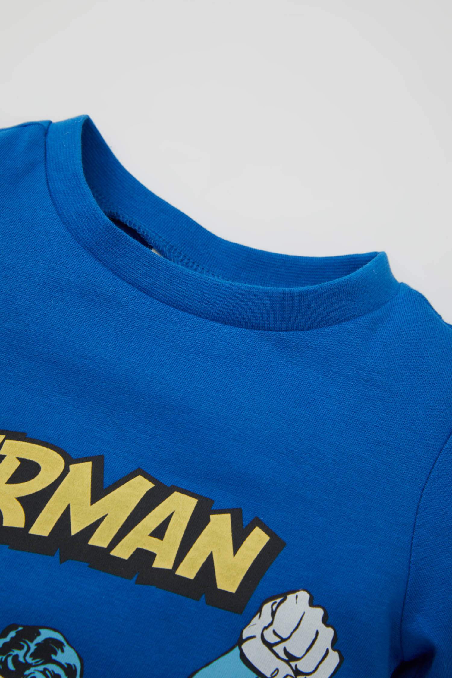 Baby Boy Superman Cotton 2 Piece Pajama Set