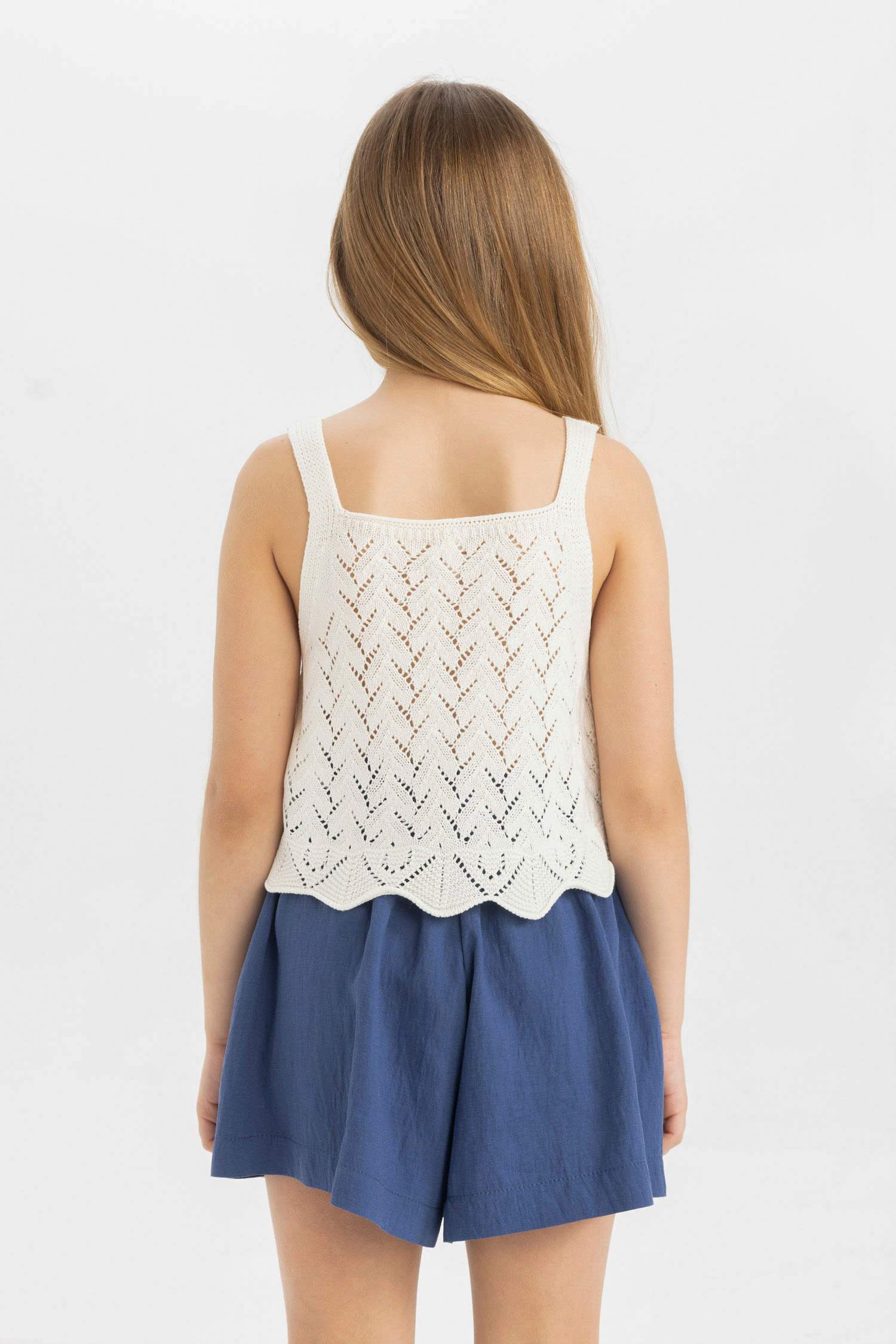 Kız Çocuk Ajurlu Atlet