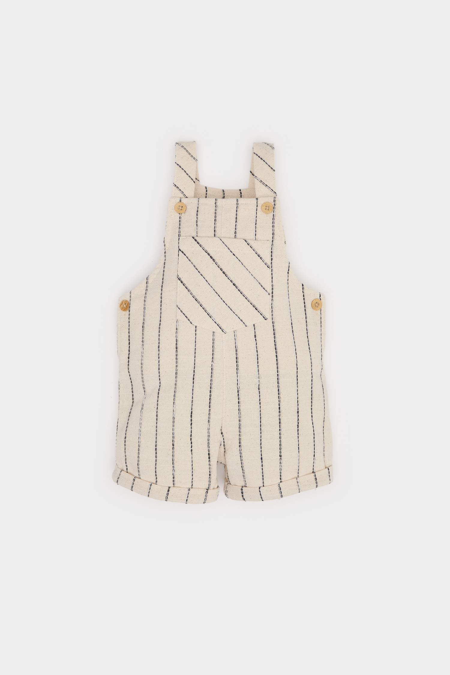 Erkek Bebek Çizgili Tulum