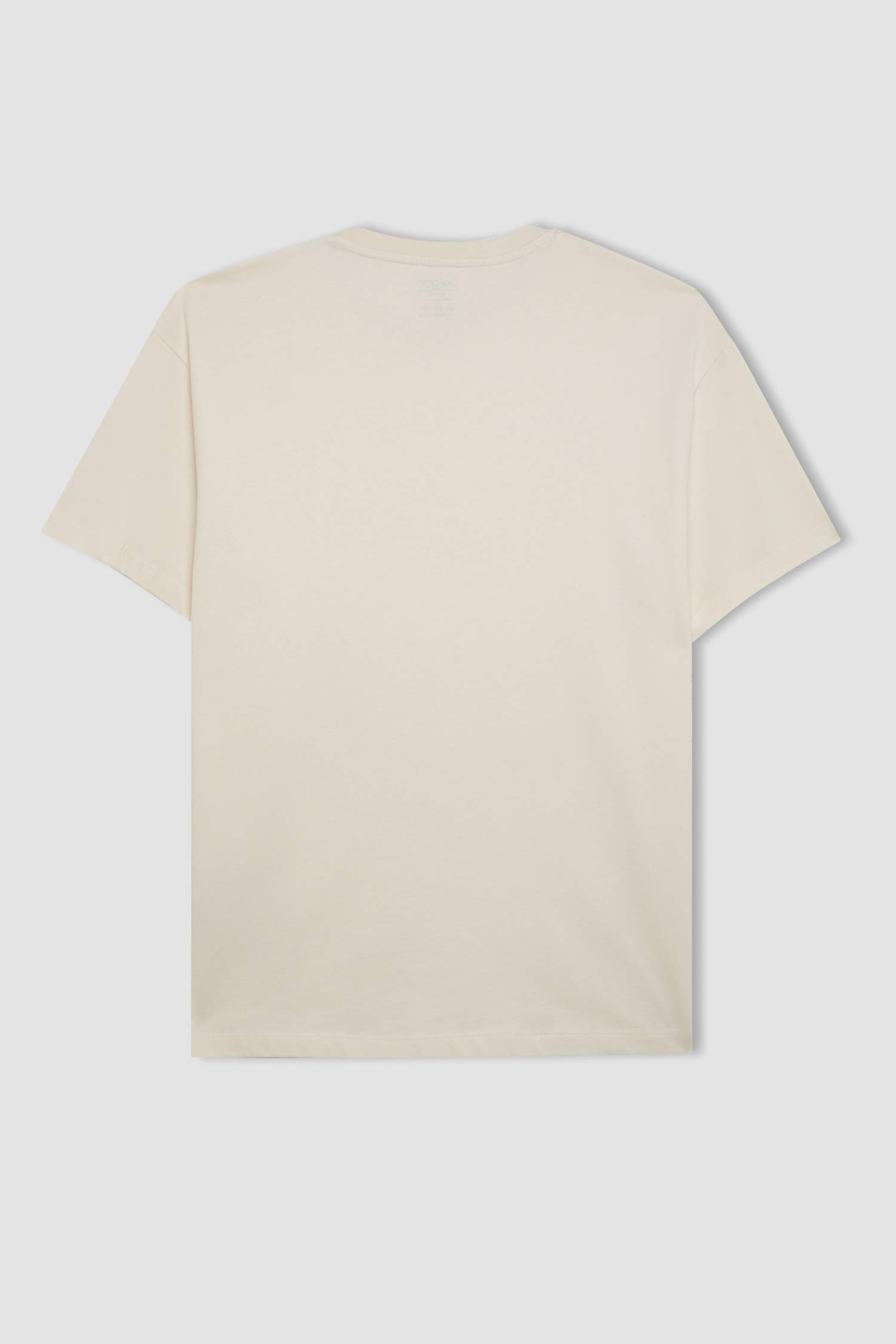 Boxy Fit Crew Neck Short Sleeve T-Shirt