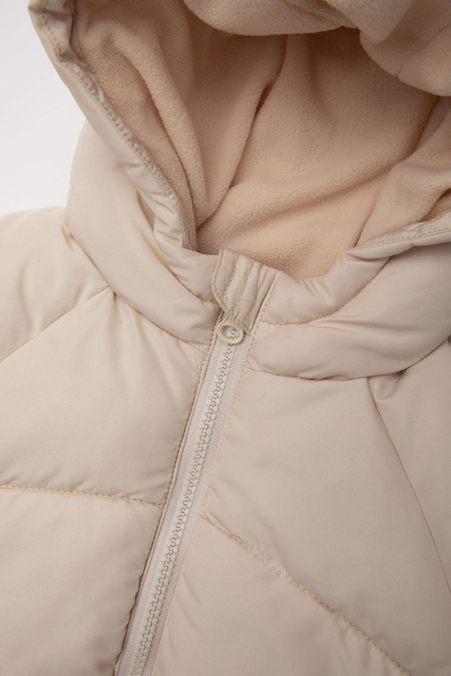 Baby Girl Hooded Waterproof Puffer Jacket