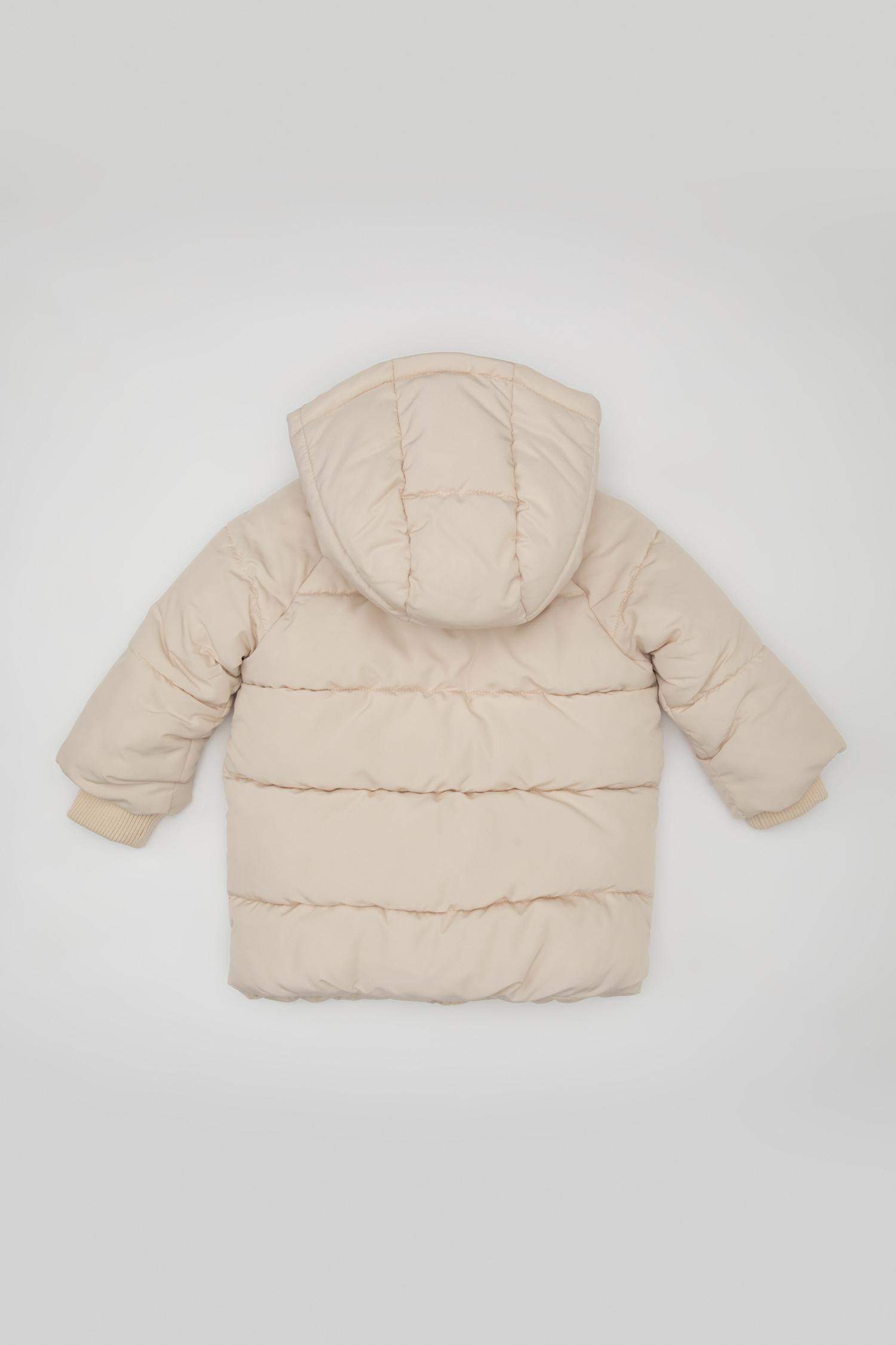 Baby Girl Hooded Waterproof Puffer Jacket