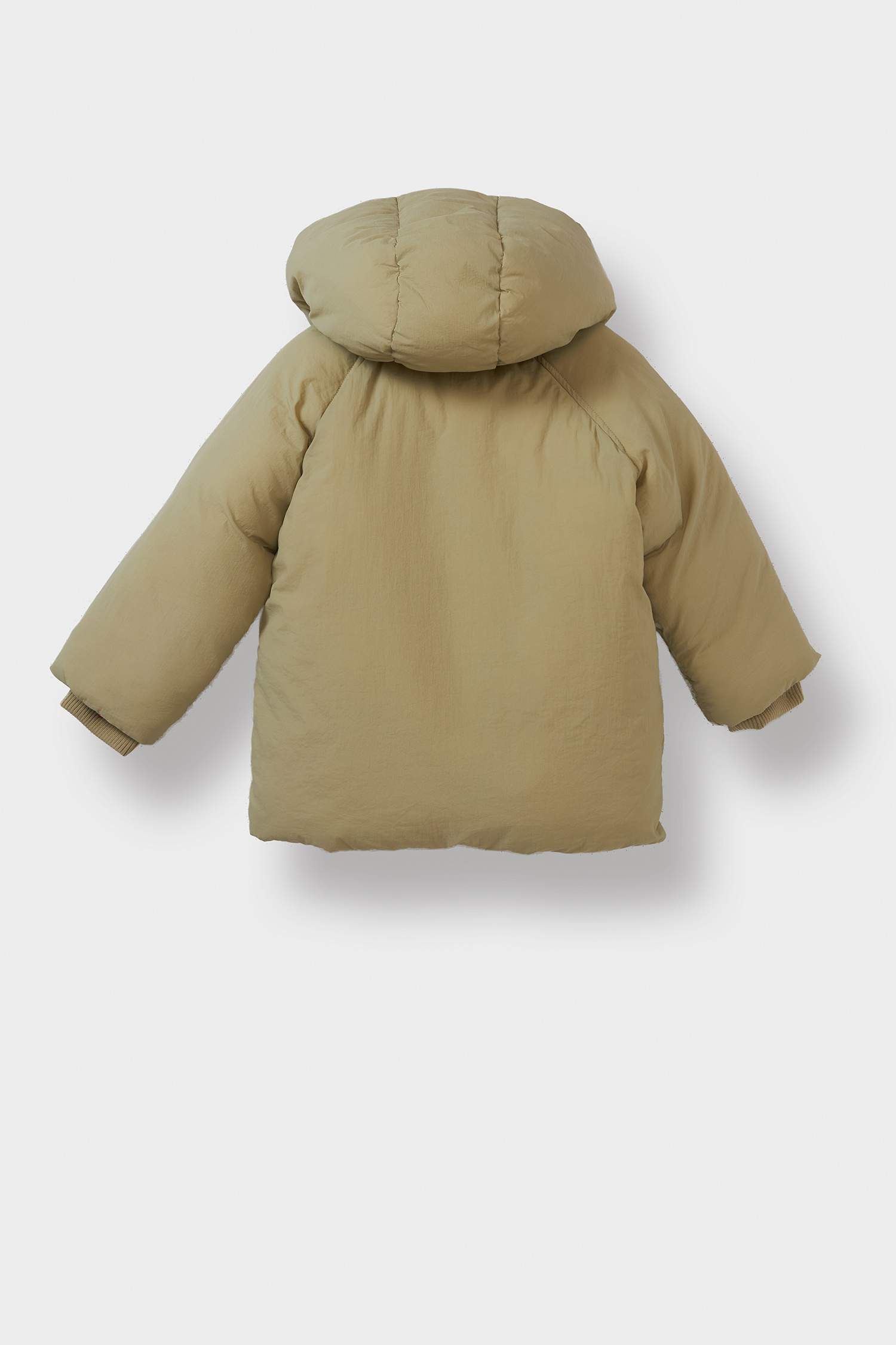 جاكيت دودون بناتي بغطاء للرأس مقاوم للماء وبطانة ناعمة