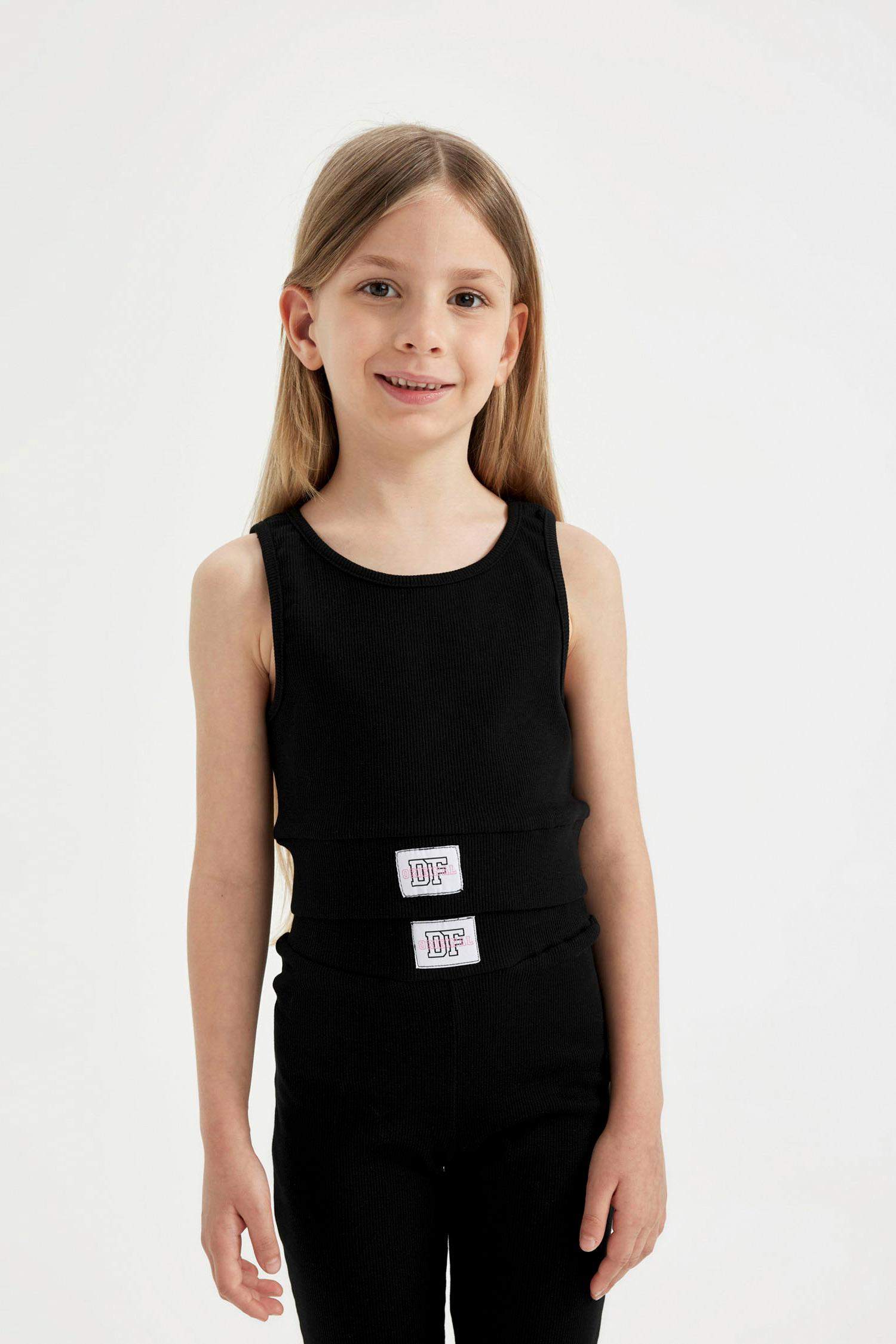 Girl Ribbed Camisole 2 Piece Set