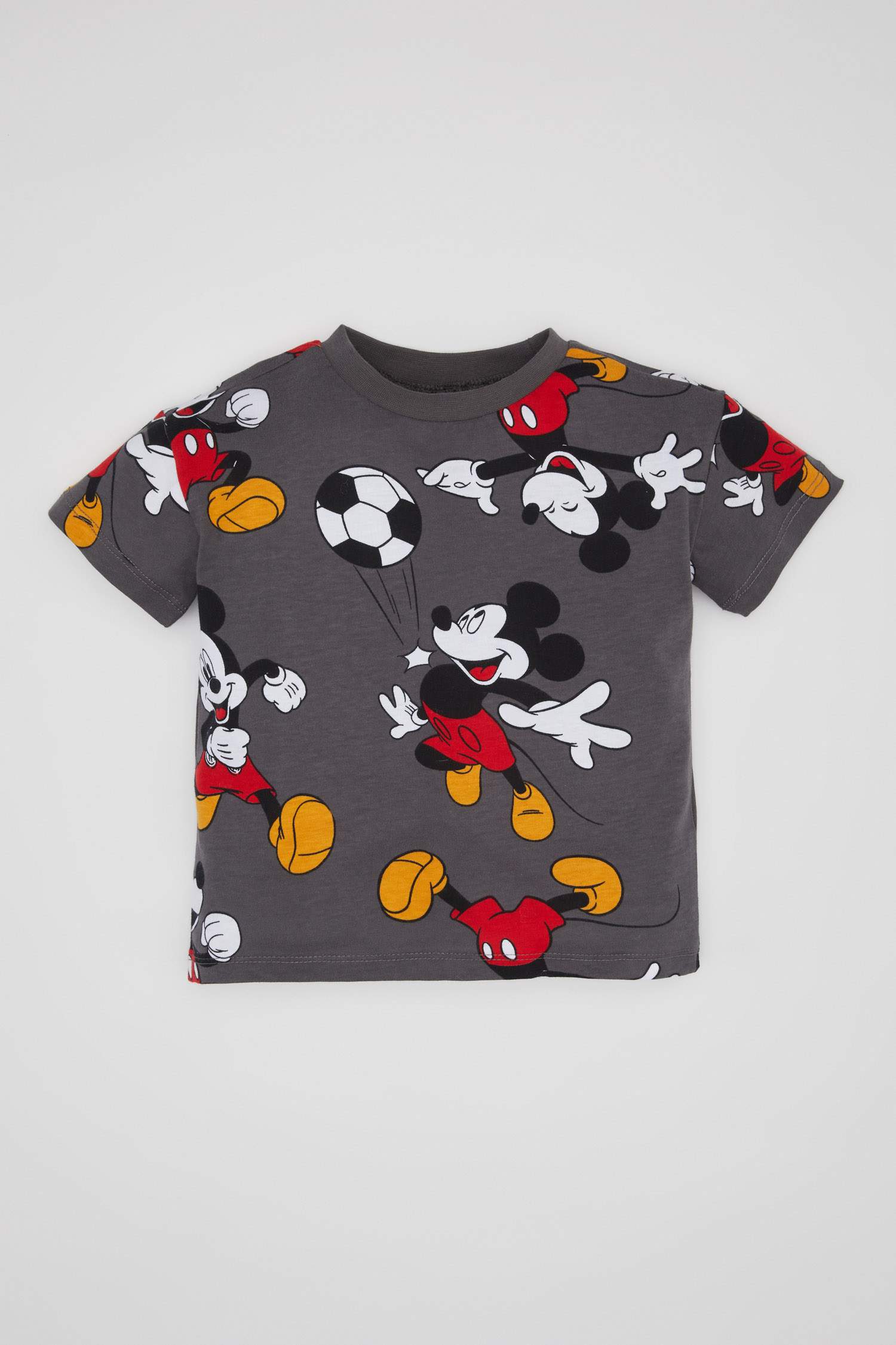 T-Shirt à Manches Courtes à motif Disney Mickey & Minnie pour Bébé Garçon