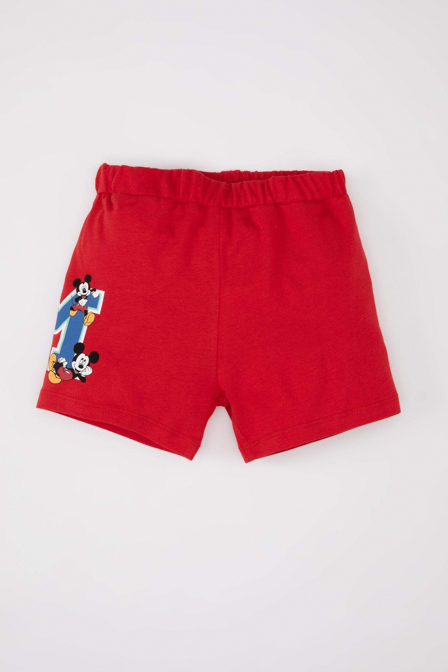 Baby Boy Disney Mickey & Minnie T-Shirt Shorts 2 Piece Set