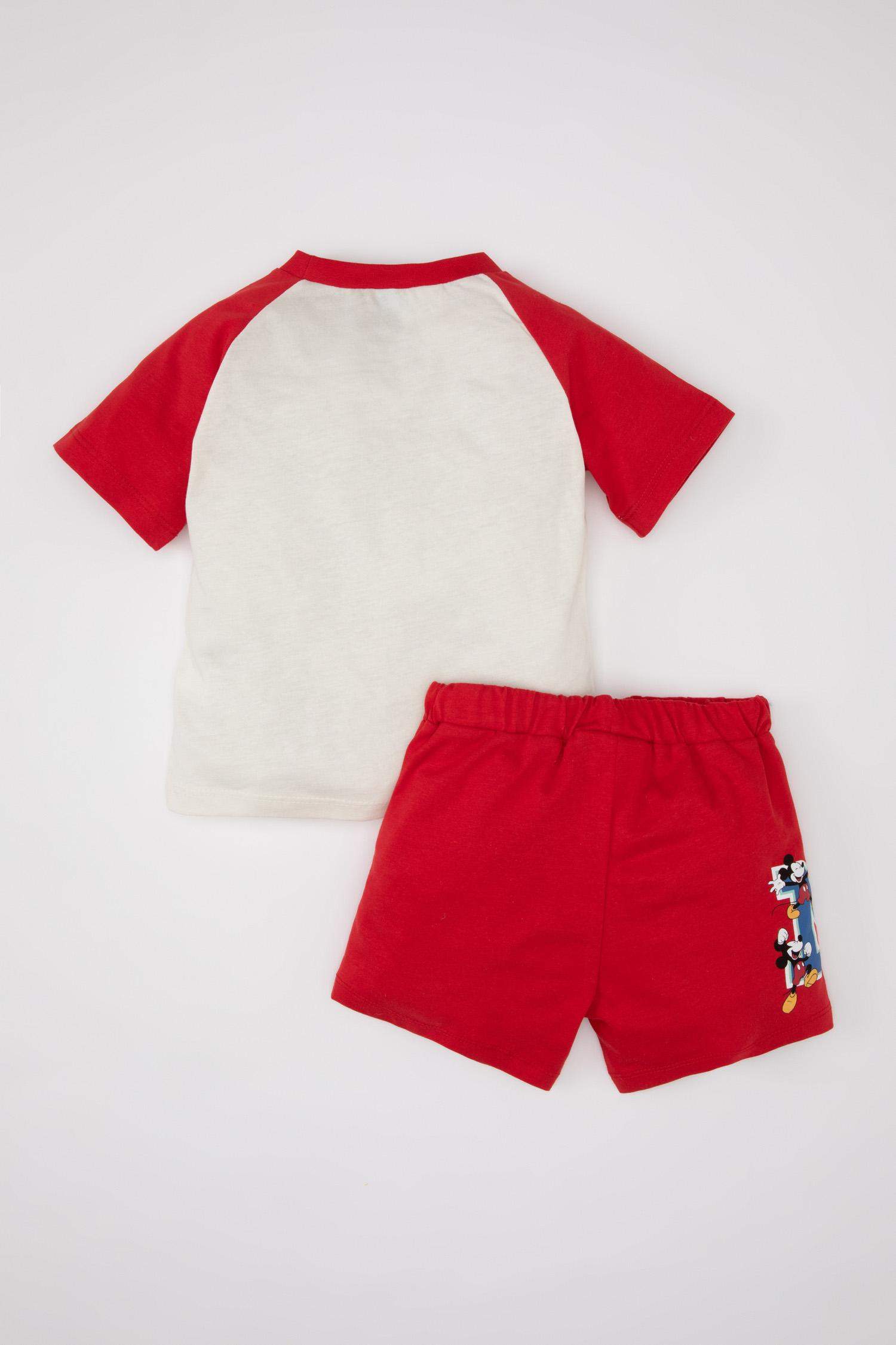 Baby Boy Disney Mickey & Minnie T-Shirt Shorts 2 Piece Set