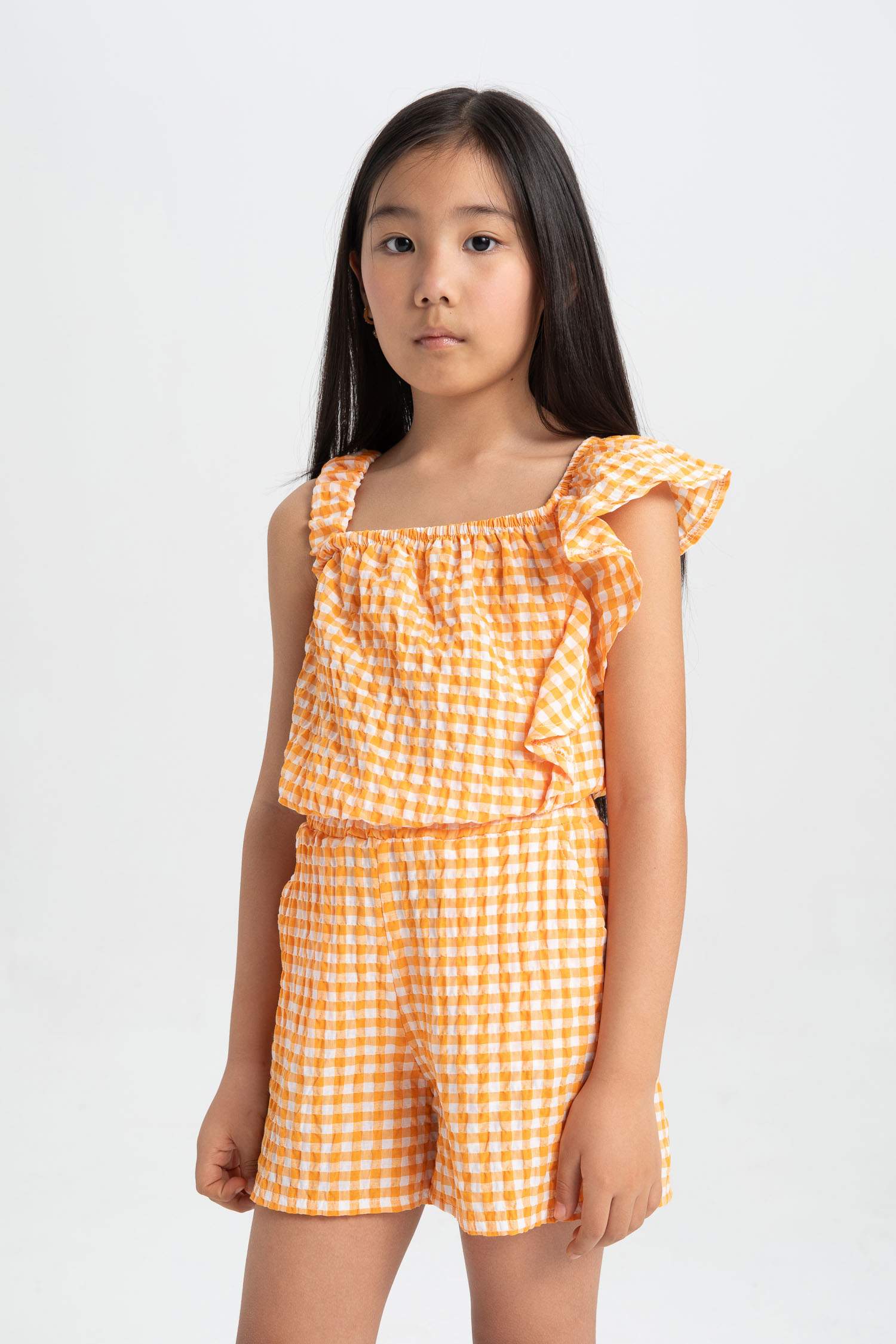 سيت بناتي شورت وبلوزة - قطعتين