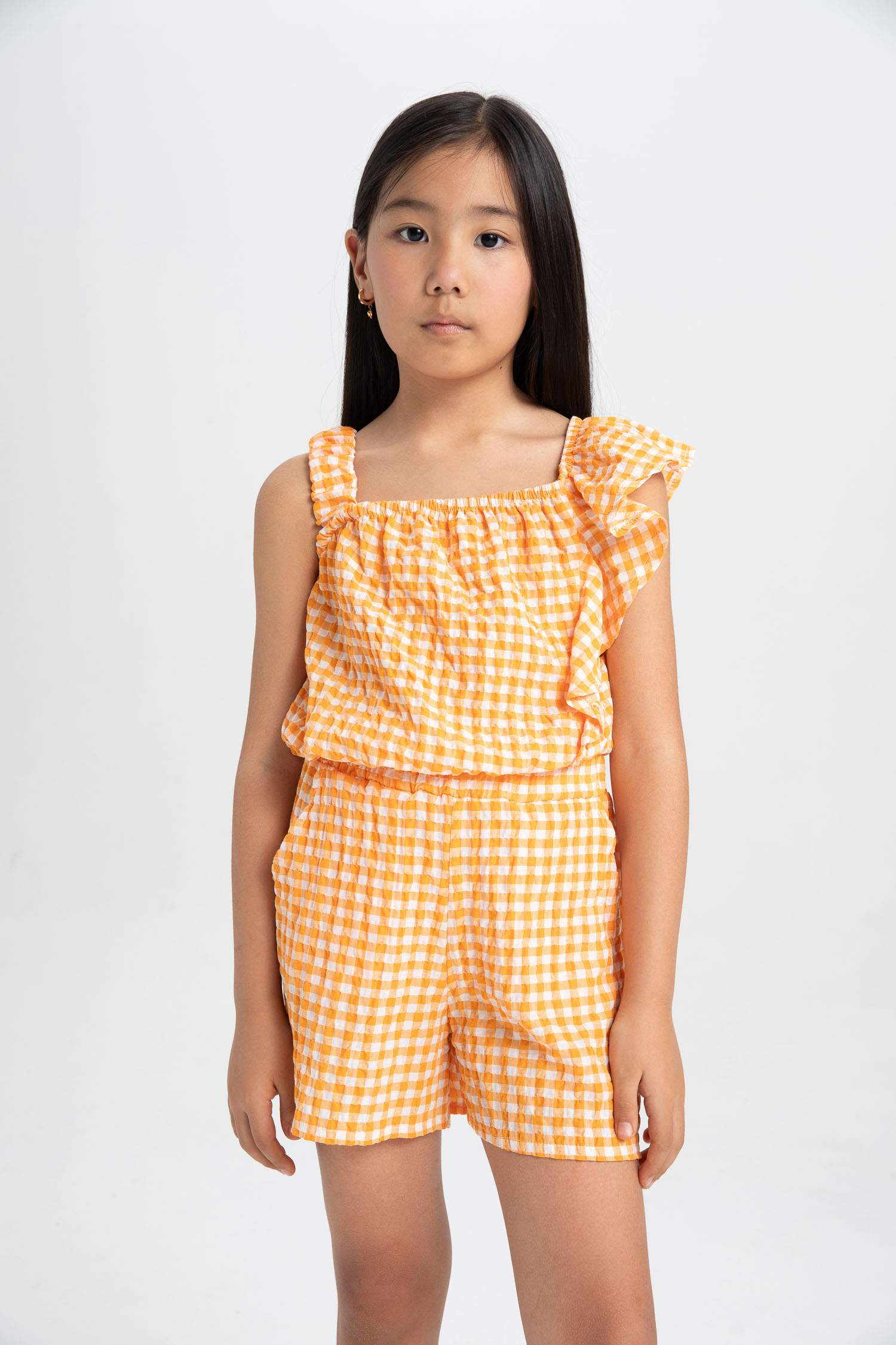 سيت بناتي شورت وبلوزة - قطعتين