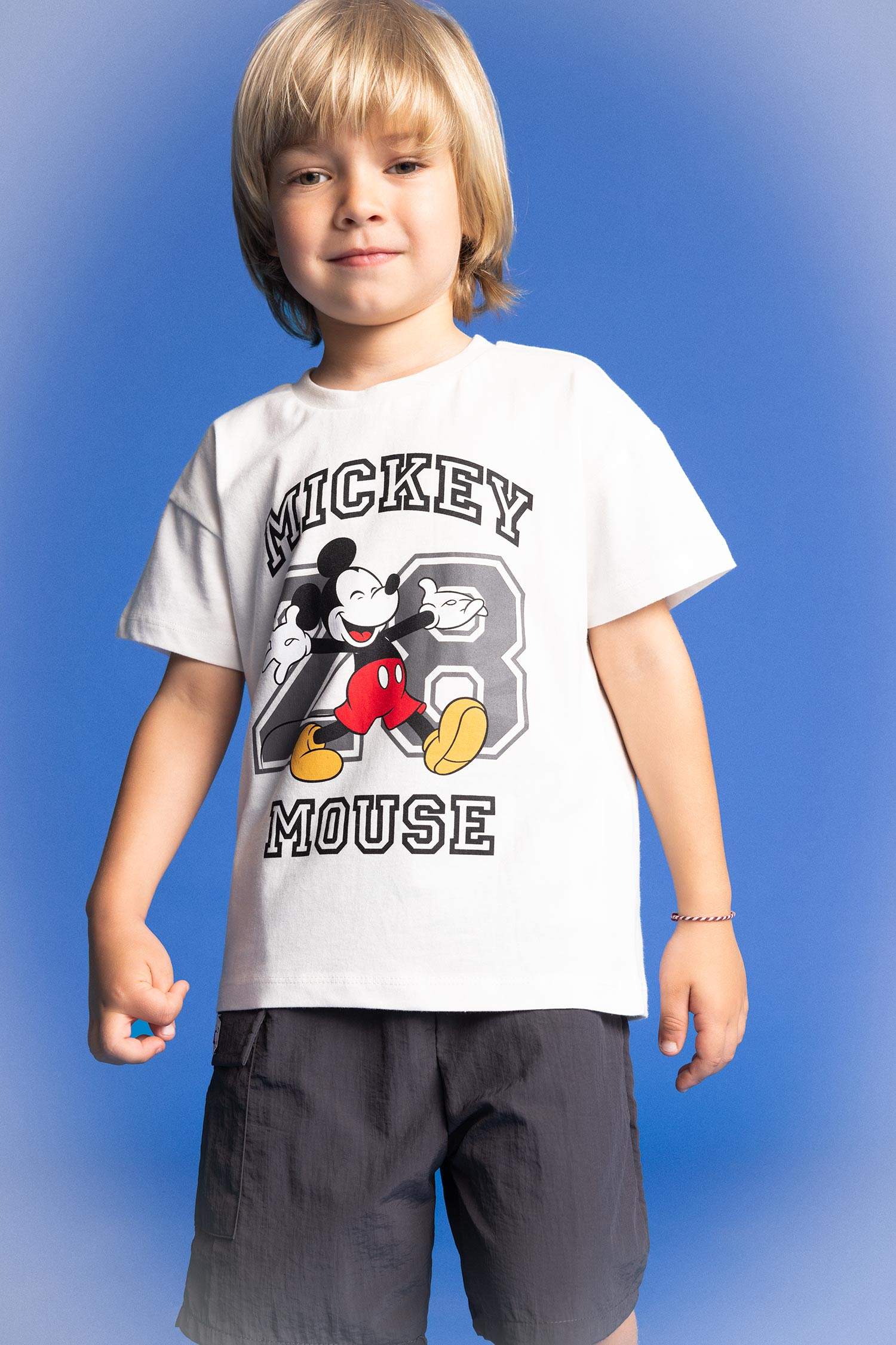 Baby Boy Disney Mickey & Minnie T-Shirt Shorts 2 Piece Set