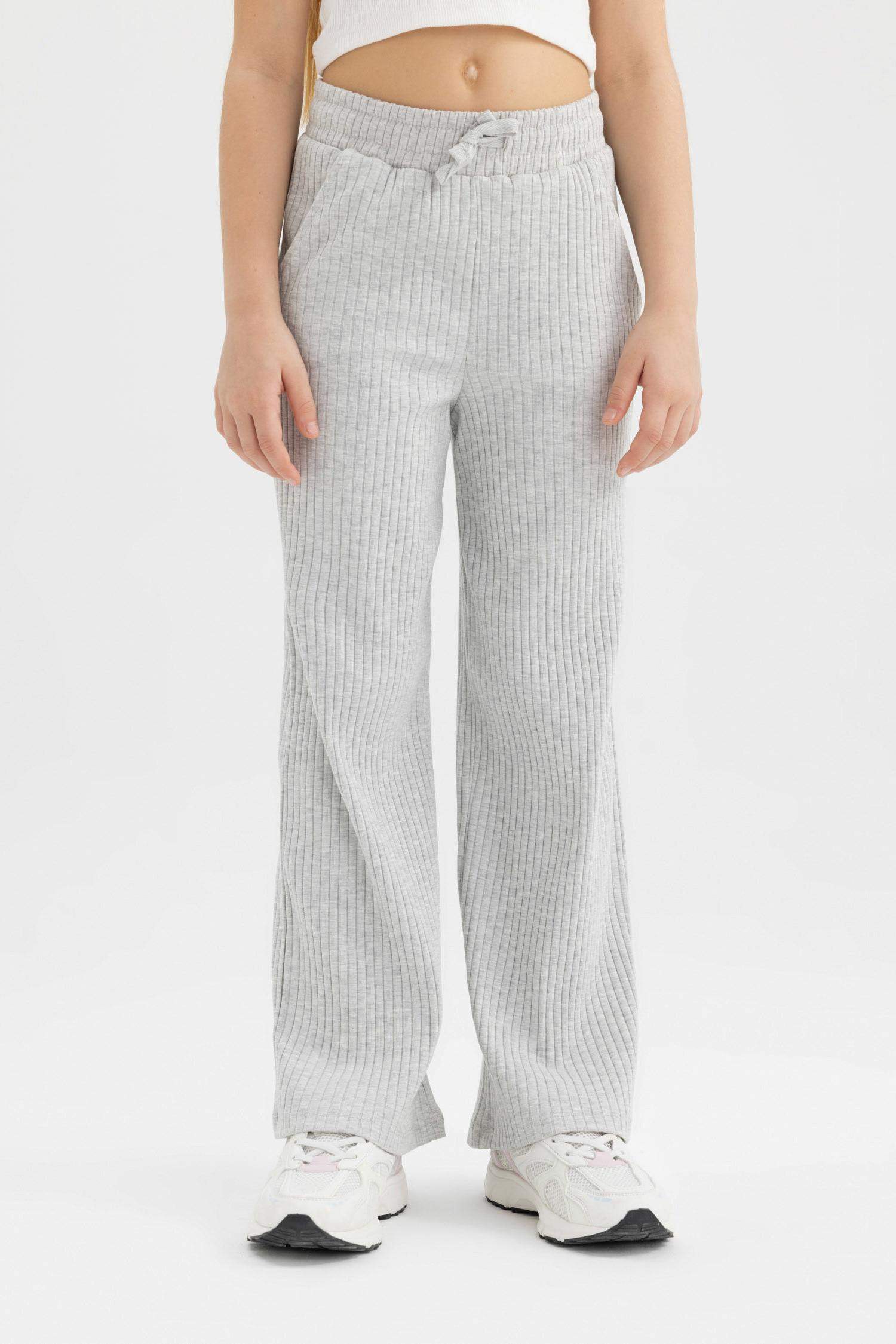 Pantalon à Jambes Larges pour Fille