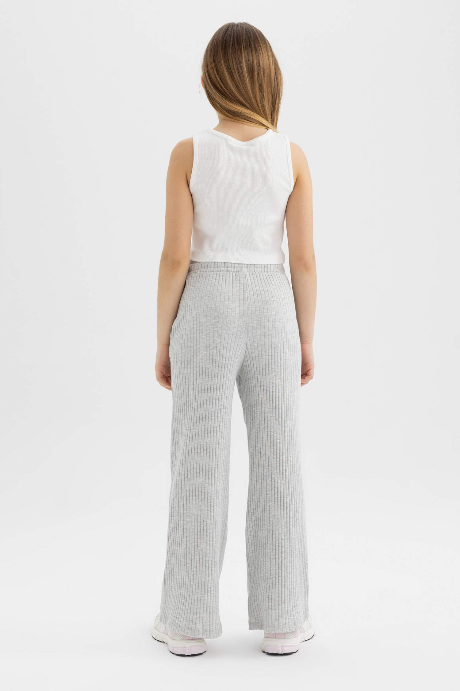 Pantalon à Jambes Larges pour Fille