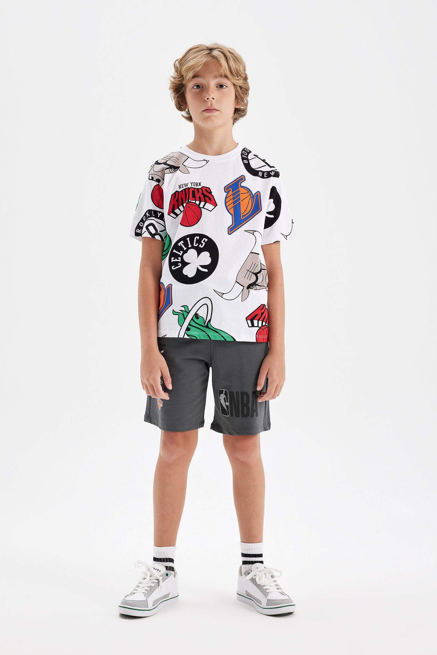 Boy NBA Wordmark Shorts