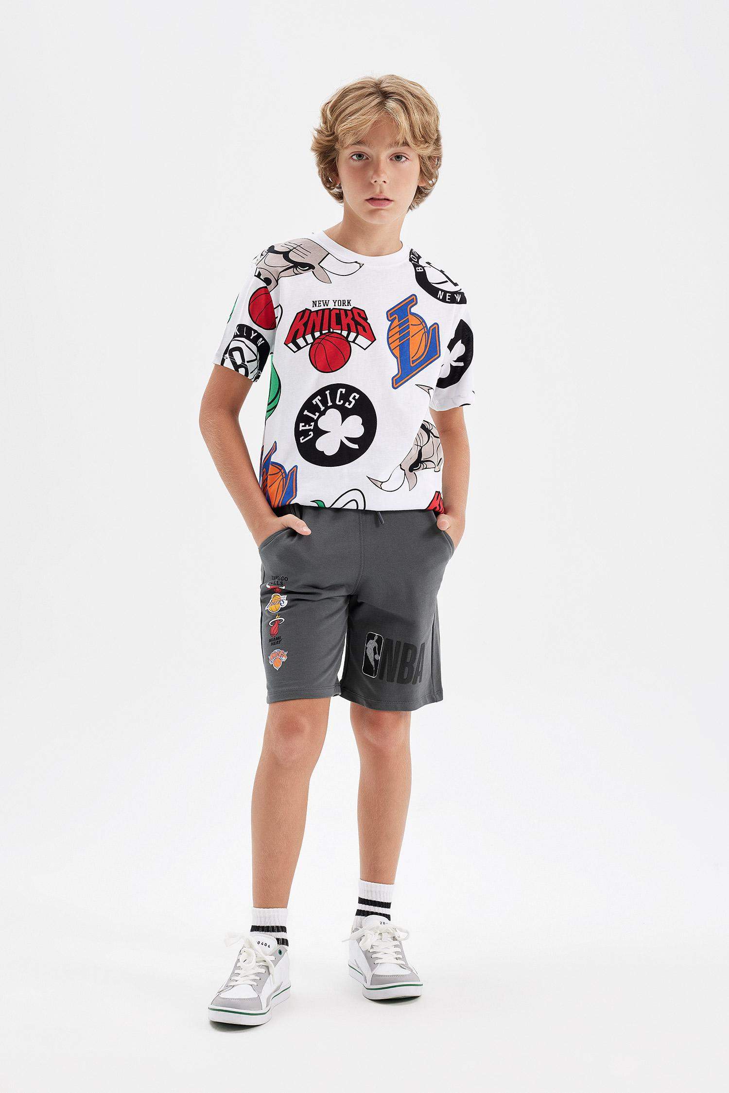 Boy NBA Wordmark Shorts