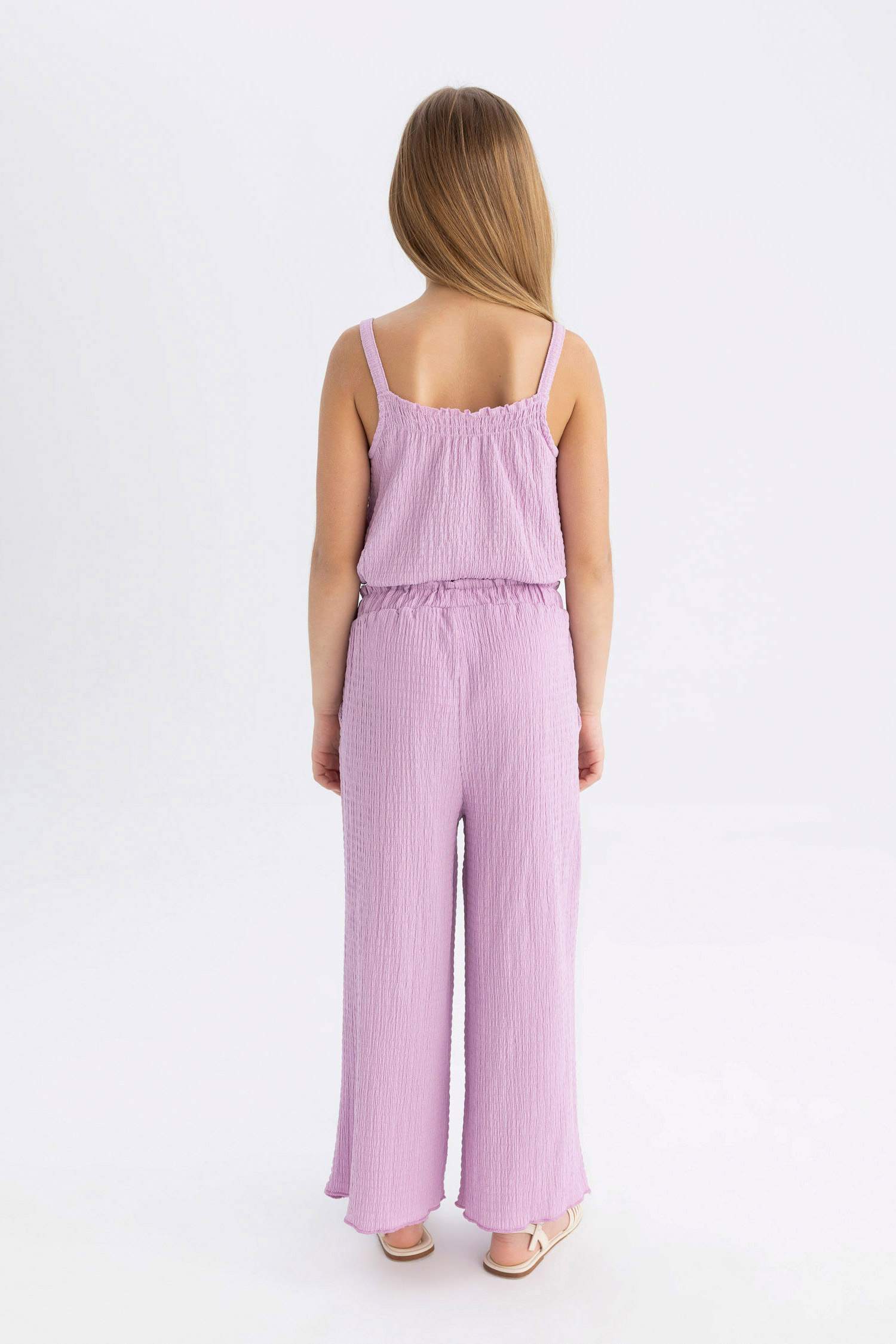 Қыздарға кең аяқ Шалбар