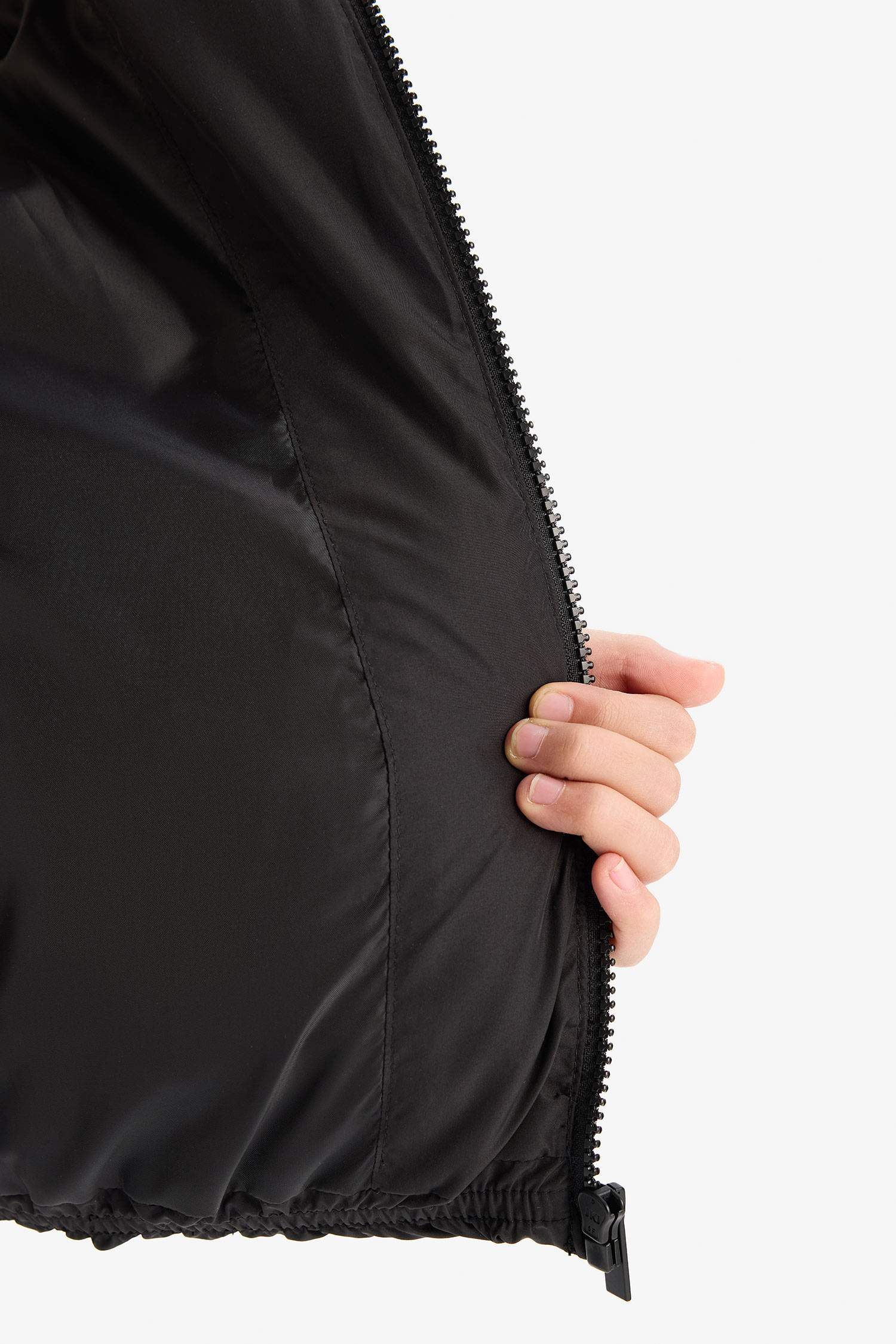 Водонепроницаемая куртка для девочек с капюшоном и молнией