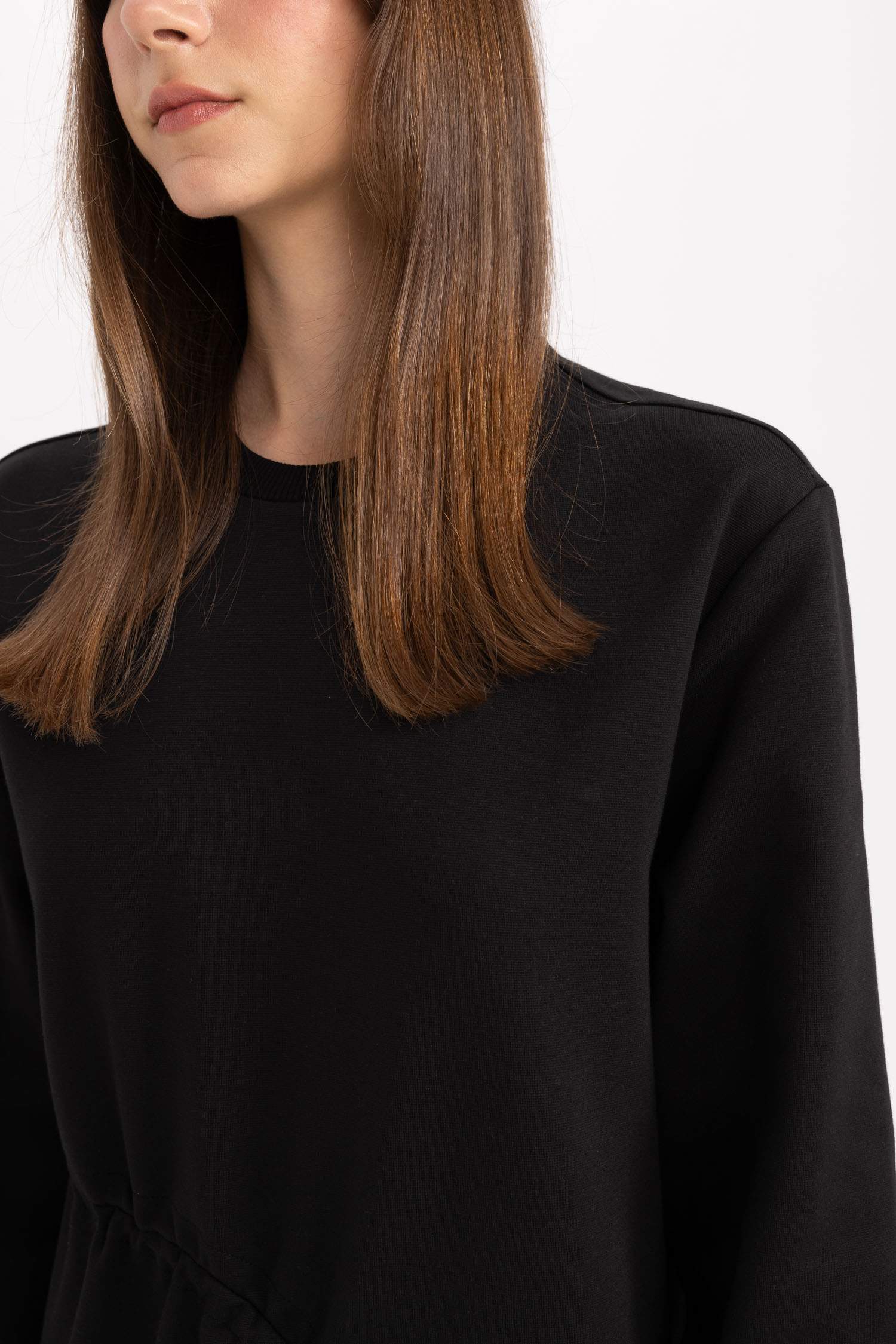 فستان طويل بريميوم كم طويل قصة عادية