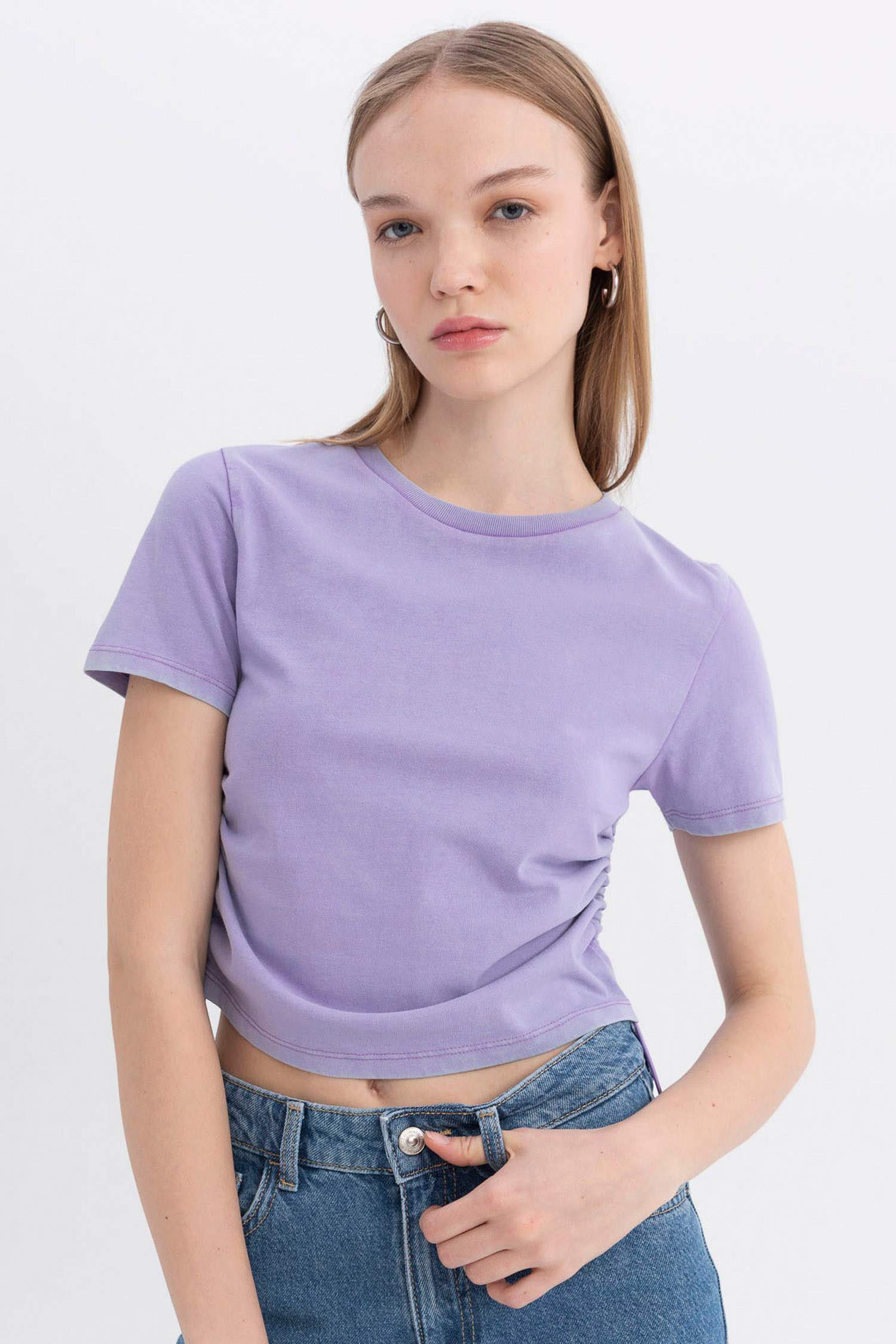 Short Sleeve Crop T-Shirt
