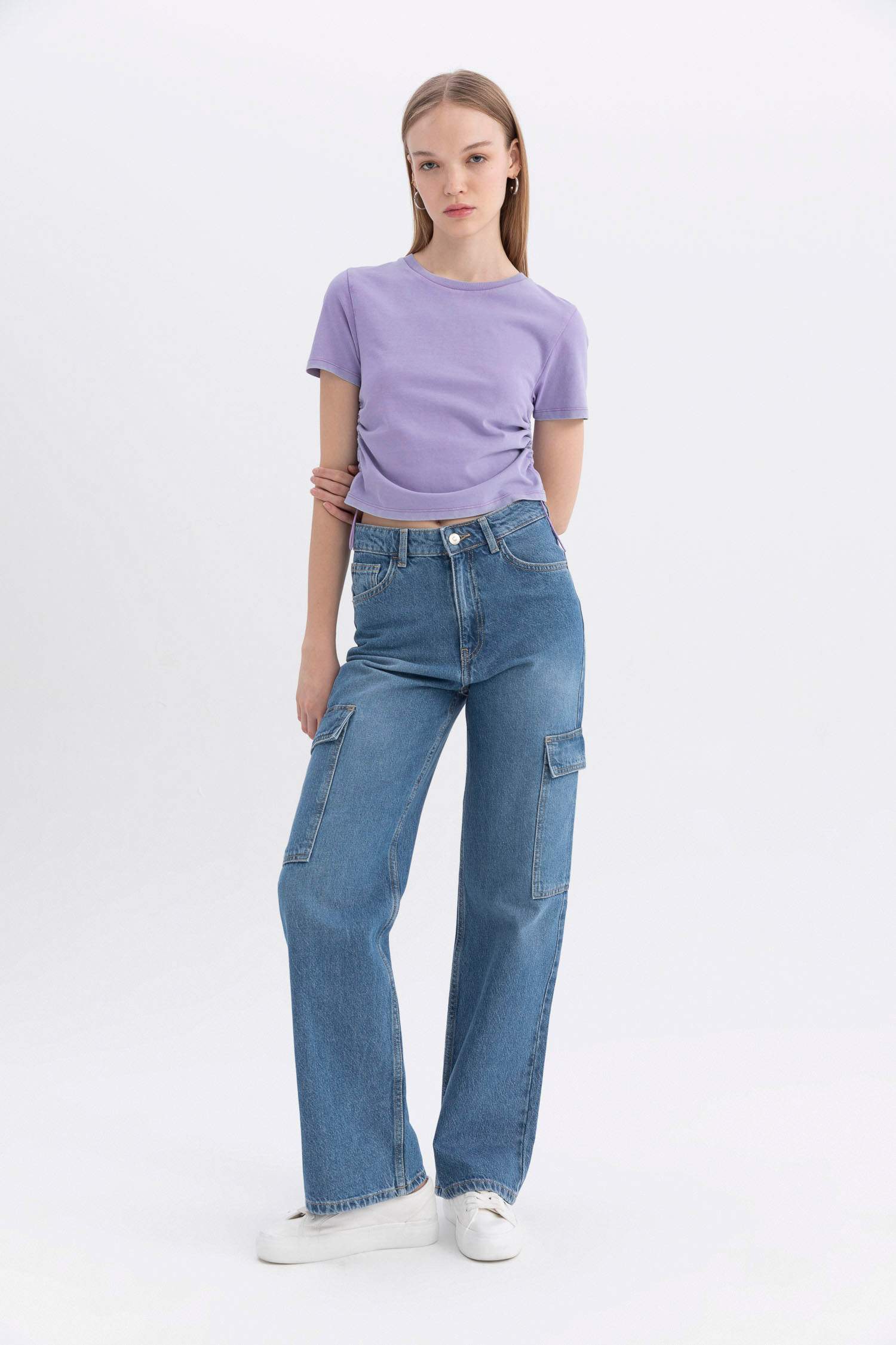 Short Sleeve Crop T-Shirt