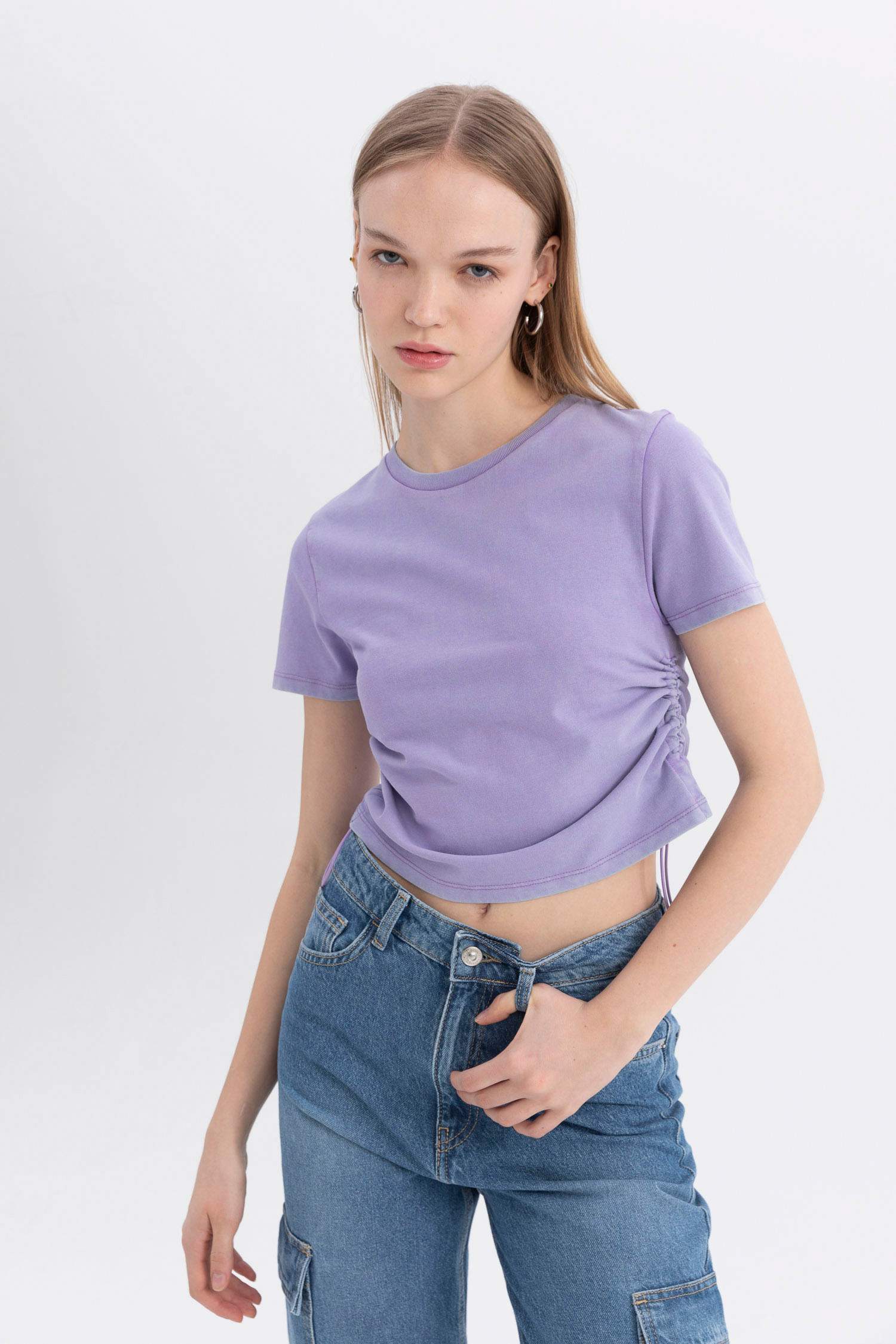 Short Sleeve Crop T-Shirt