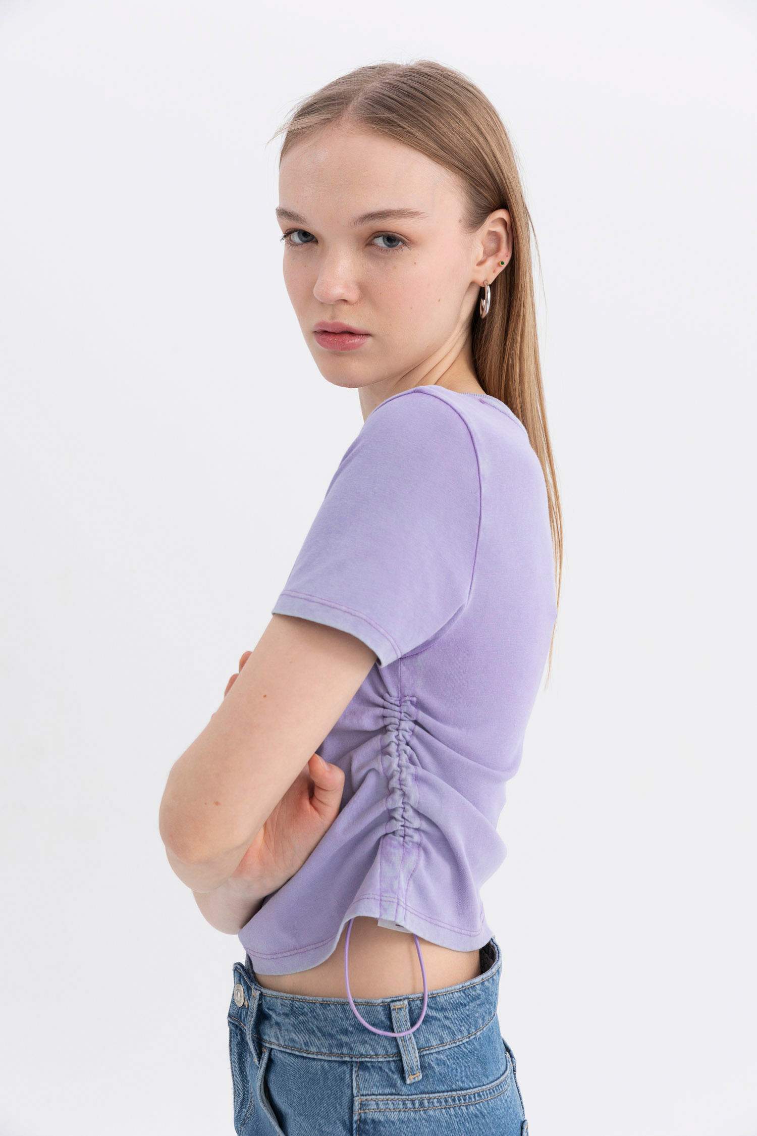 Short Sleeve Crop T-Shirt