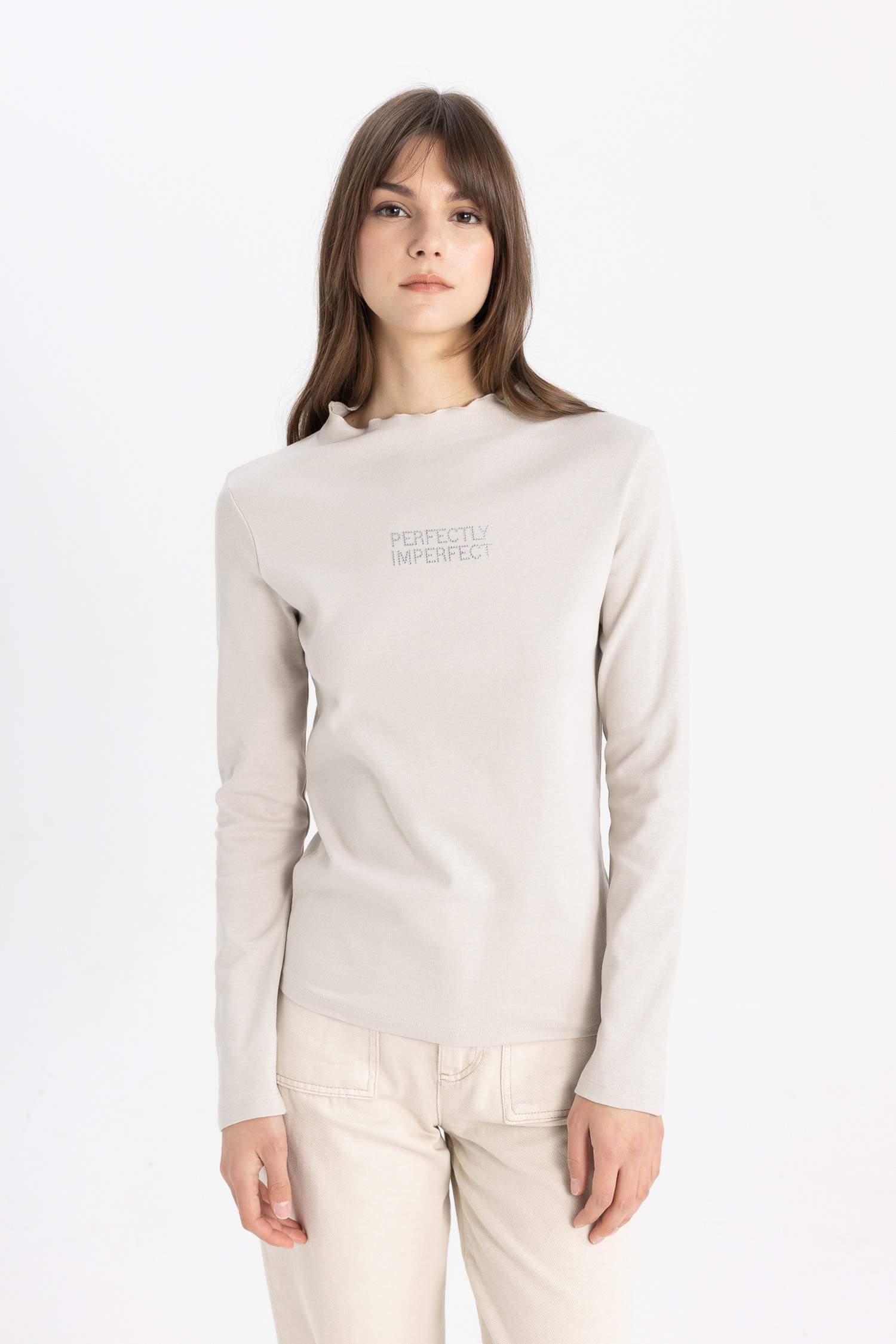 Tunique T-Shirt à Manches Longues