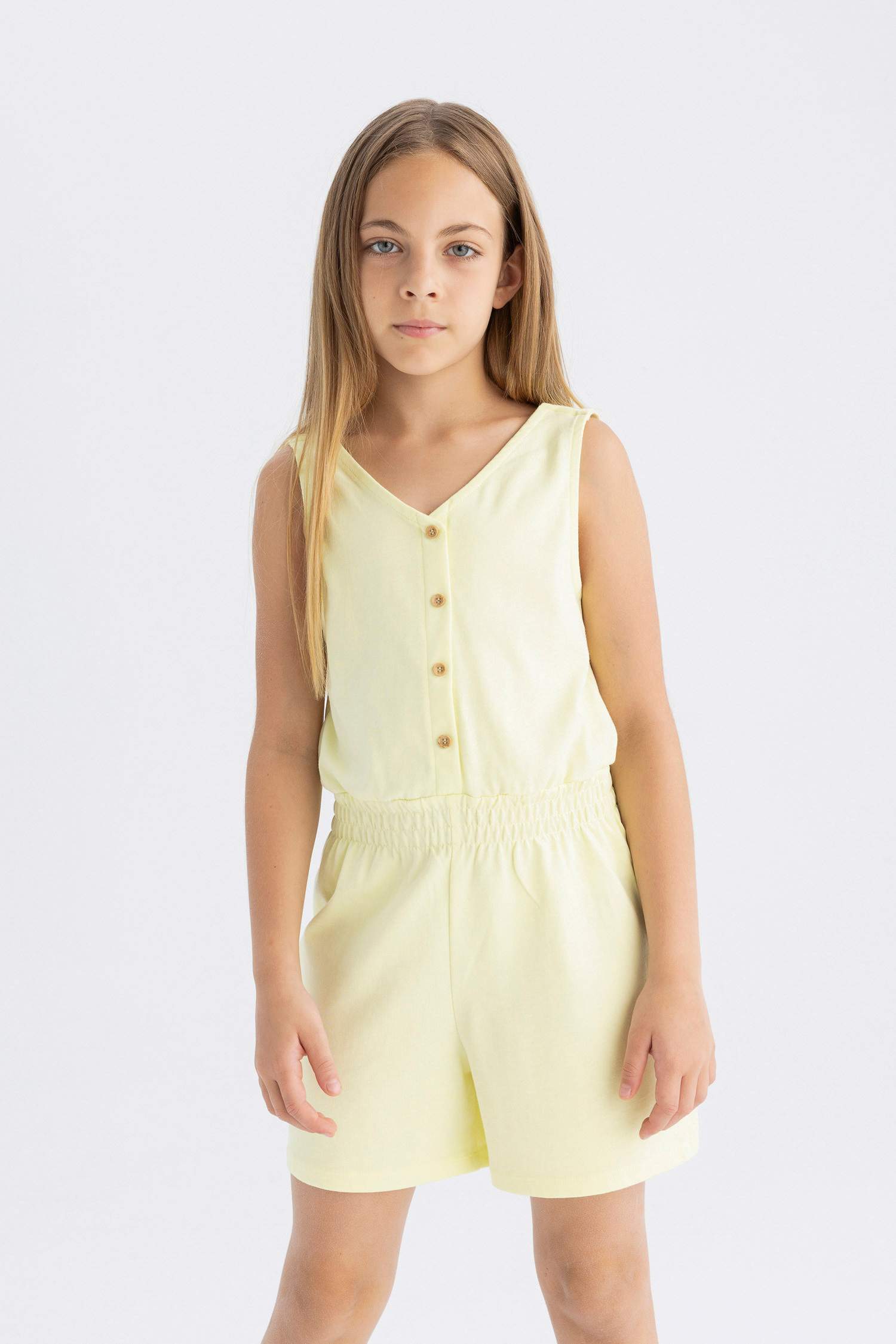 Girl Strappy Jumpsuit