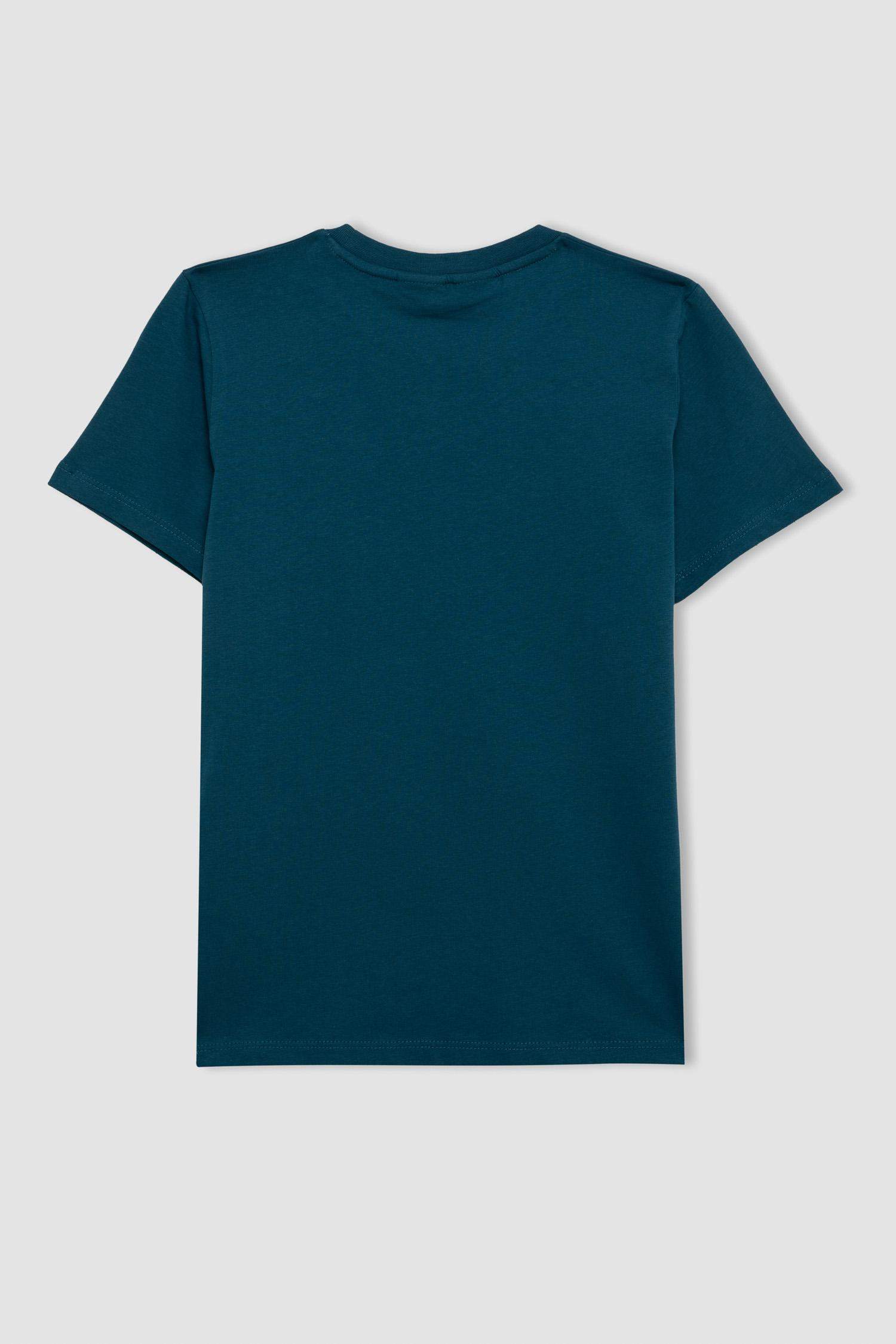 Erkek Çocuk Star Wars-Mandalorian Pijama Takımı Kısa Kollu Üst Şort