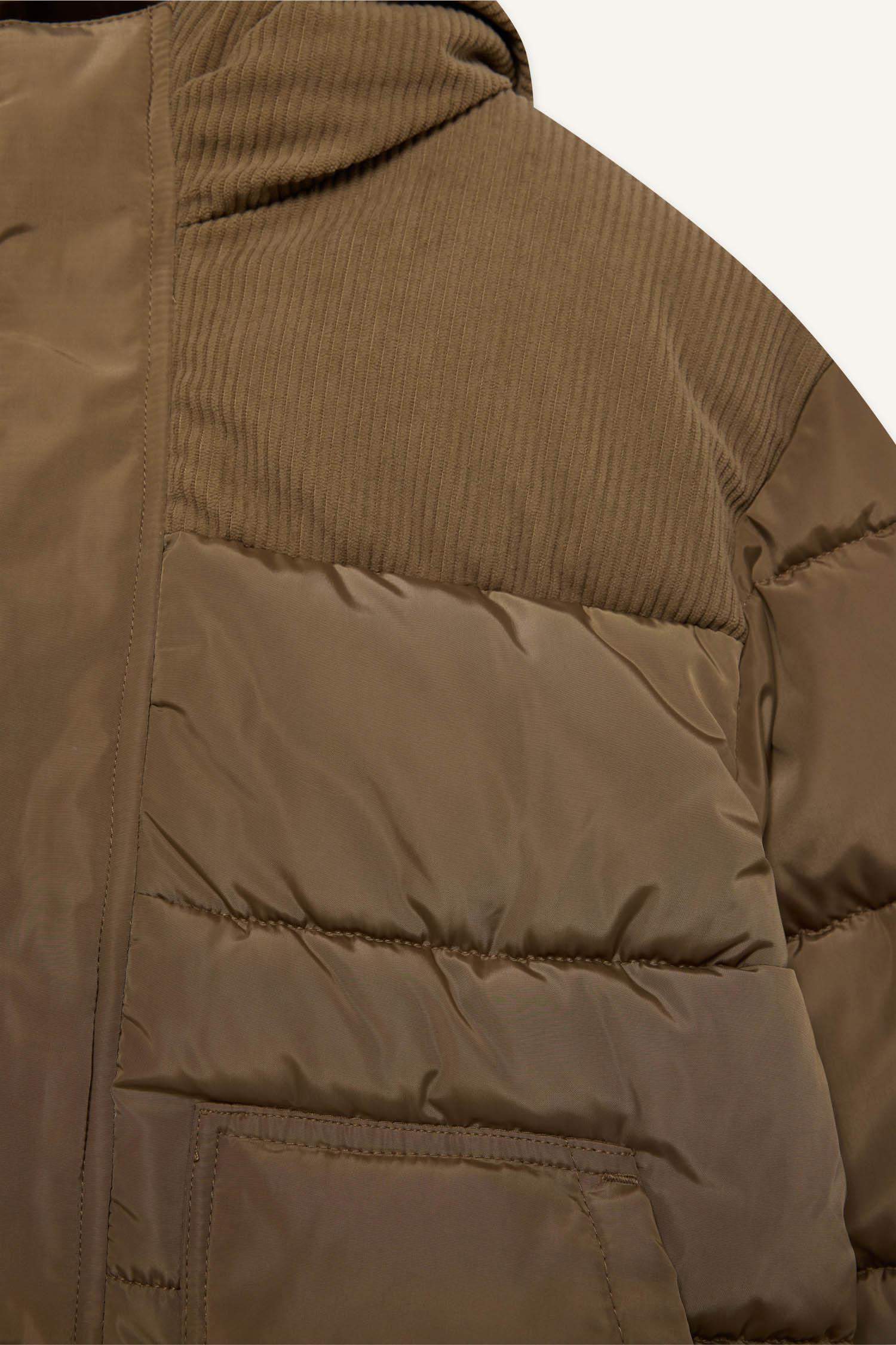 Boy Hooded Water Repellent Puffer Jacket