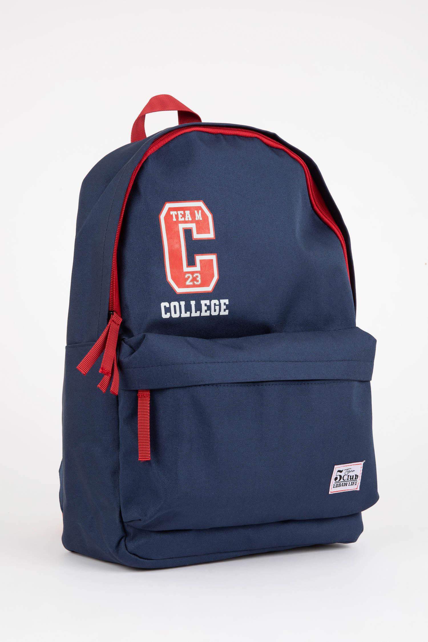 Unisex Çocuk Baskılı Oxford Okul Sırt Çantası