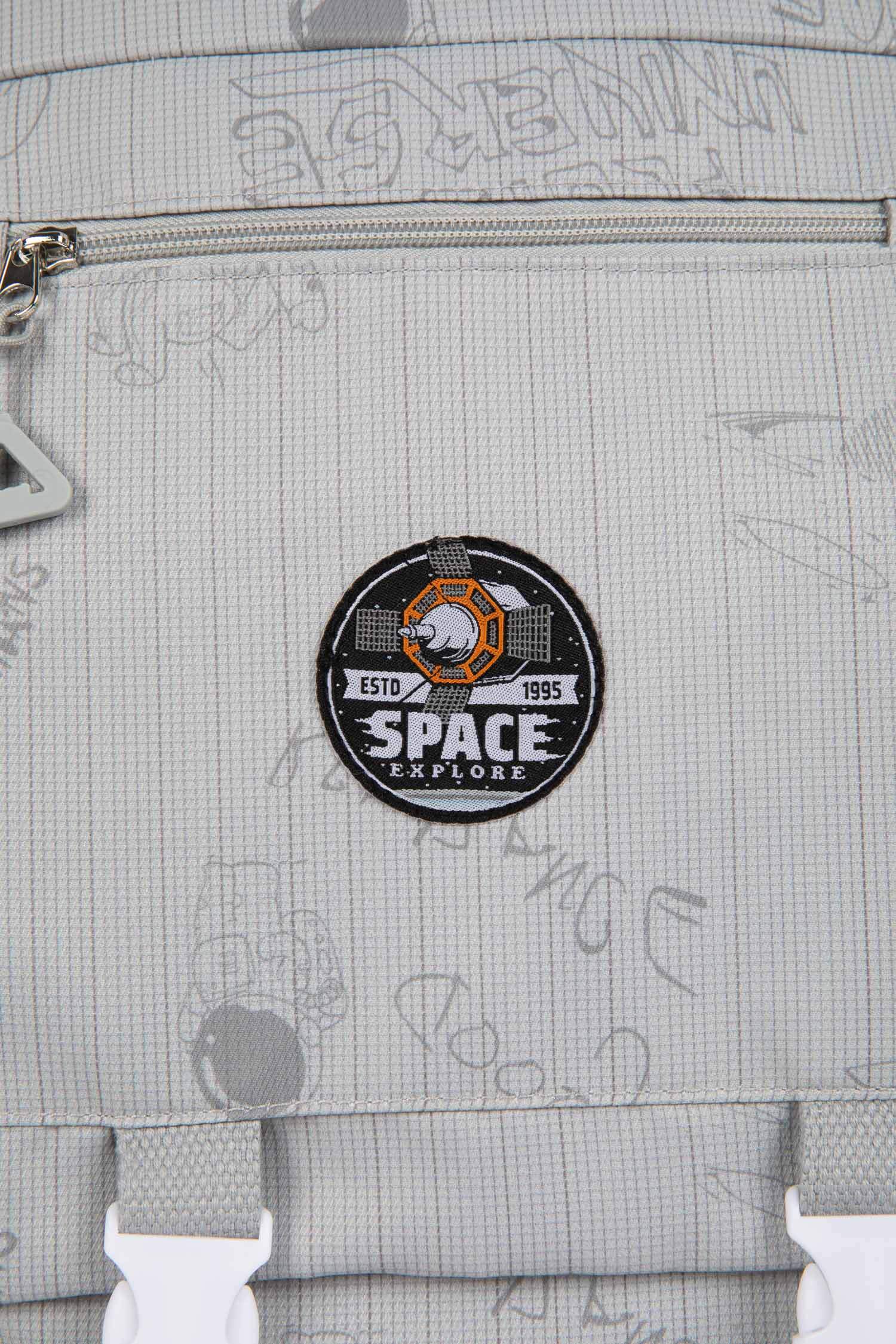 Unisex Patterned Oxford Backpack