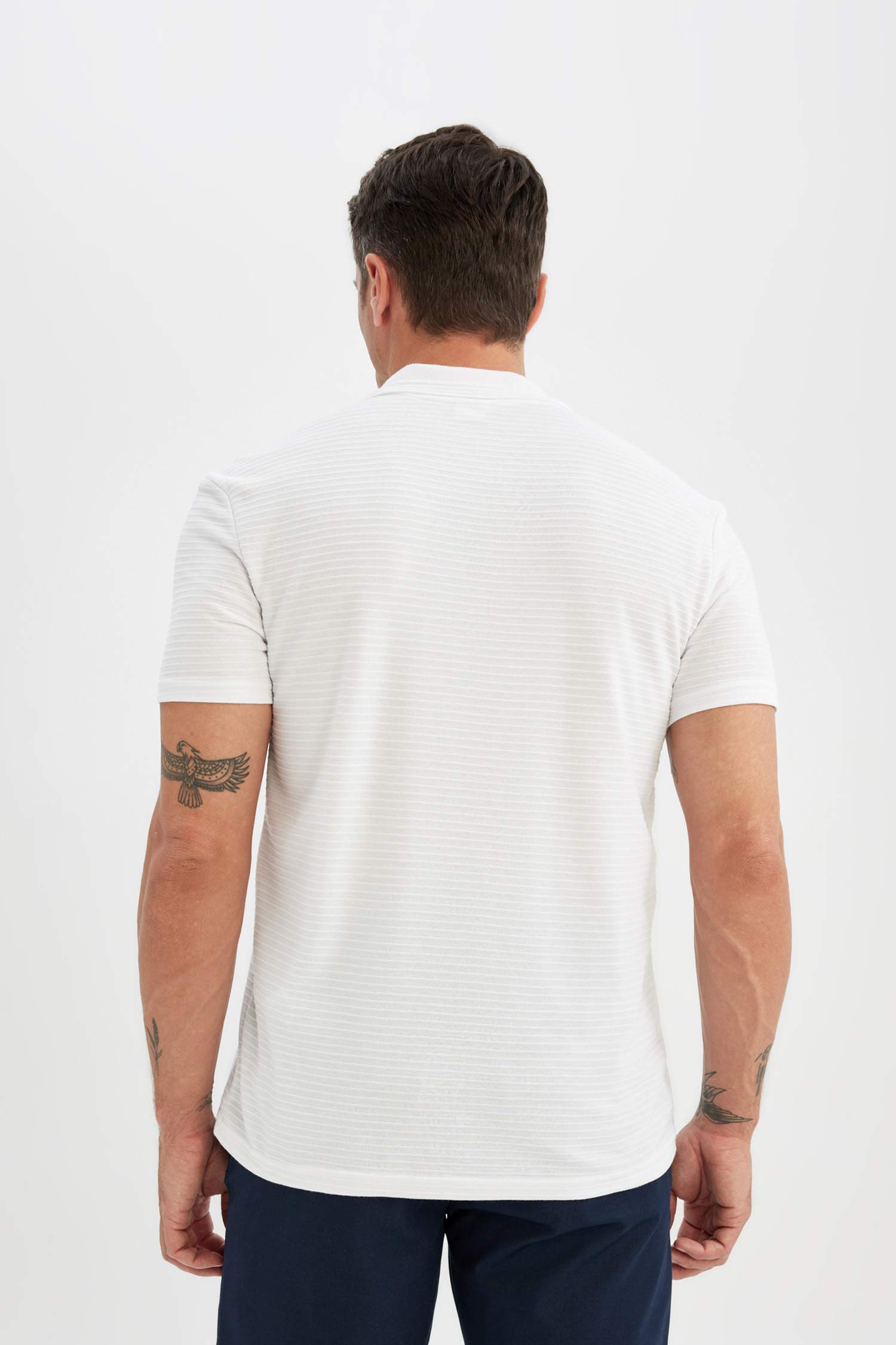 New Regular Fit Polo Collar Polo T-Shirt