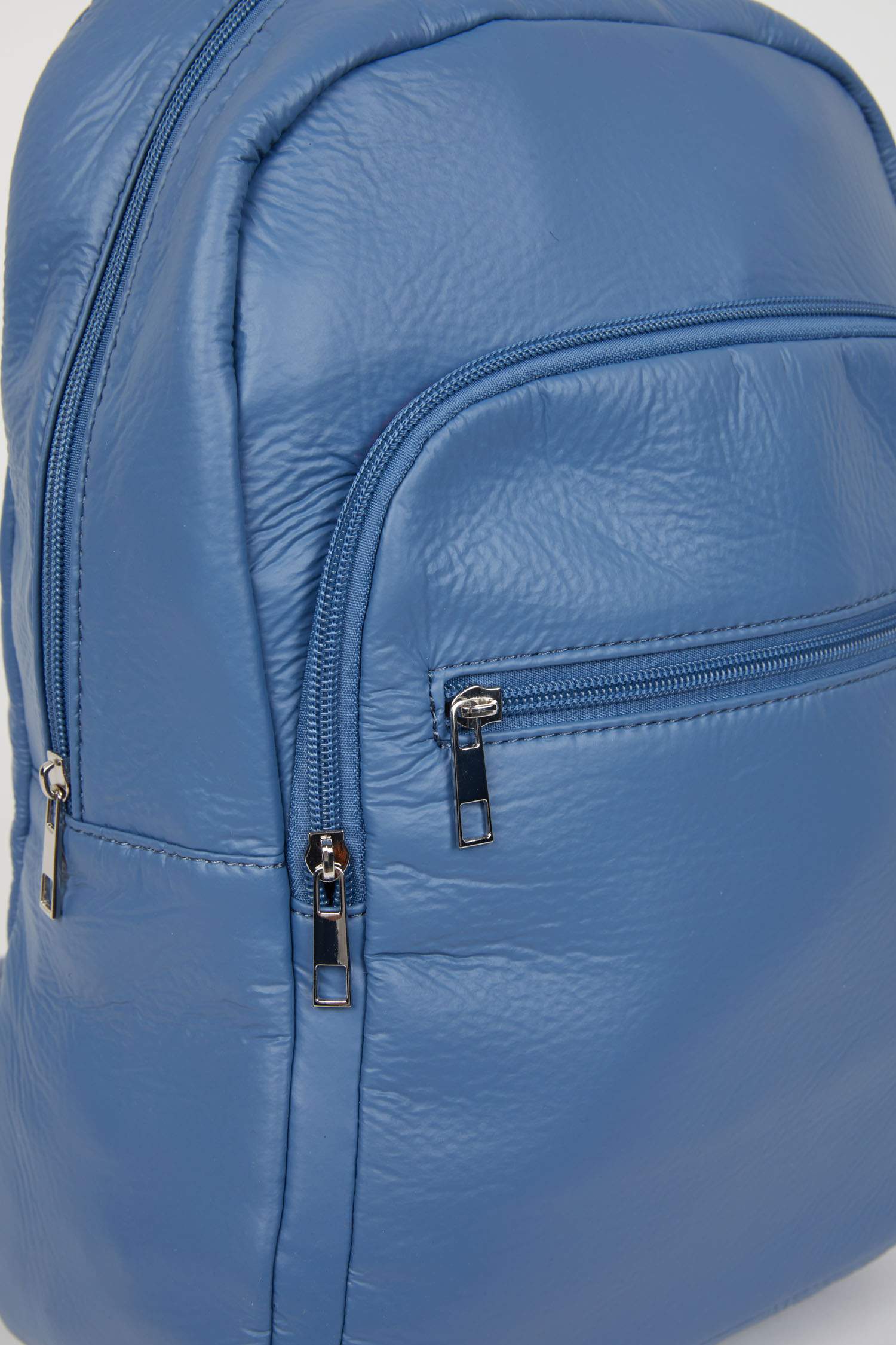 Unisex Suni Deri Okul Sırt Çantası